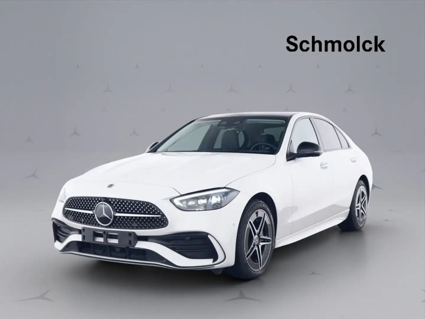 Mercedes-Benz C 300 de 4M AMG+9G+DIGIL+NIGHT+360+KYLS+BURM+HUD Weiß - 1