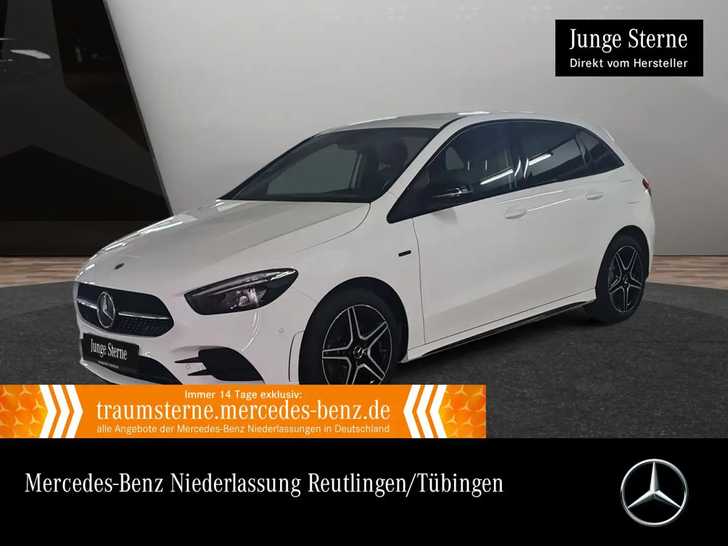 Mercedes-Benz B 250 e EDITION 2020+AMG+NIGHT+LED+KAMERA+TOTW+8G Weiß - 1