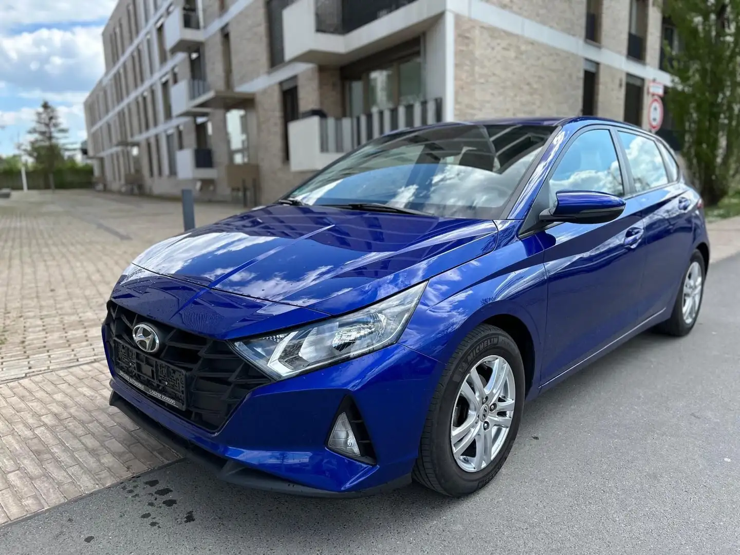 Hyundai i20 Pure|KLIMA|5-TÜRER|TEMPOMAT|PDC|LM Blau - 2