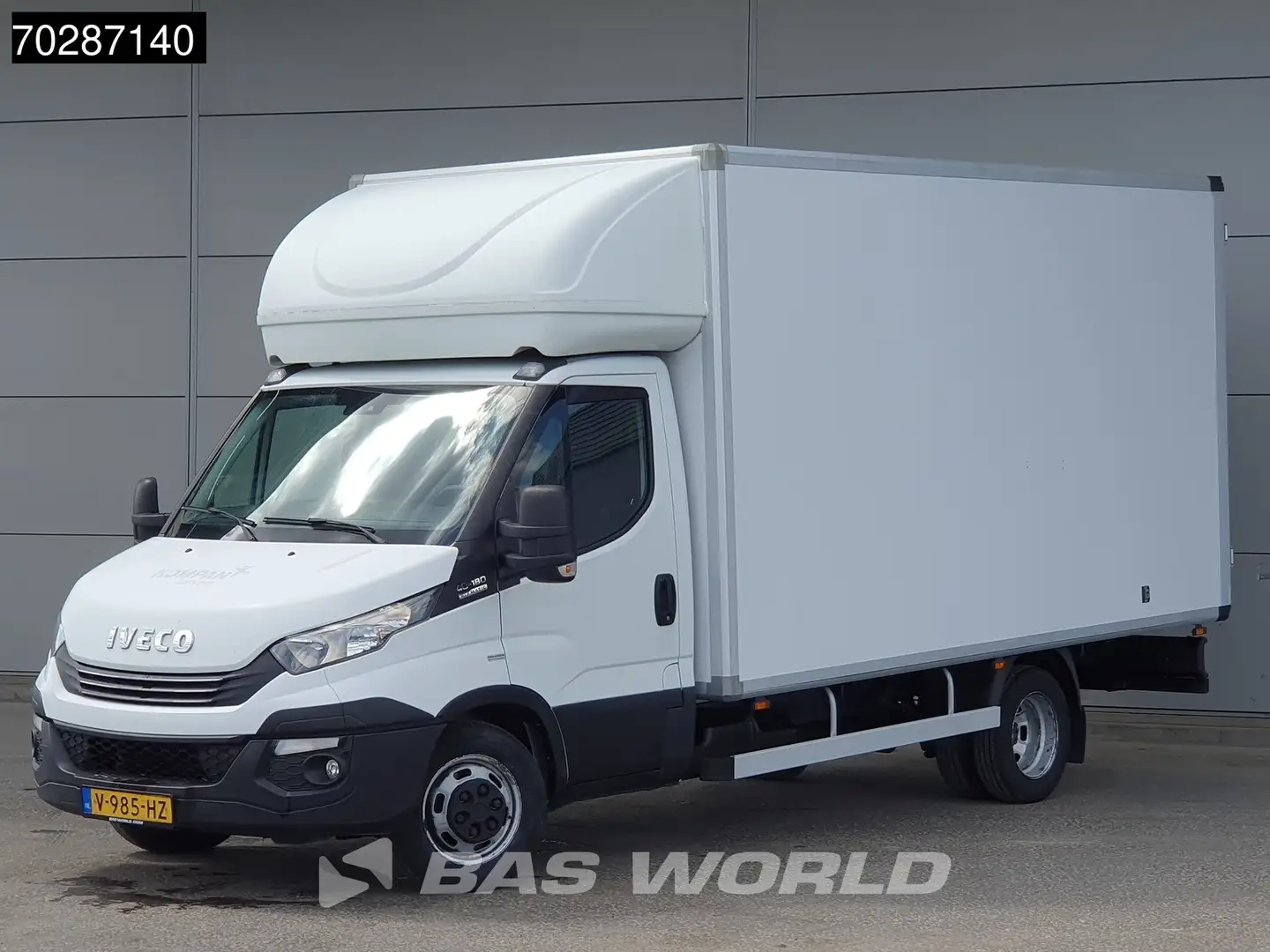 Iveco Daily 3.0L Automaat Bakwagen Navi Airco Cruise Euro6 Sch Wit - 2