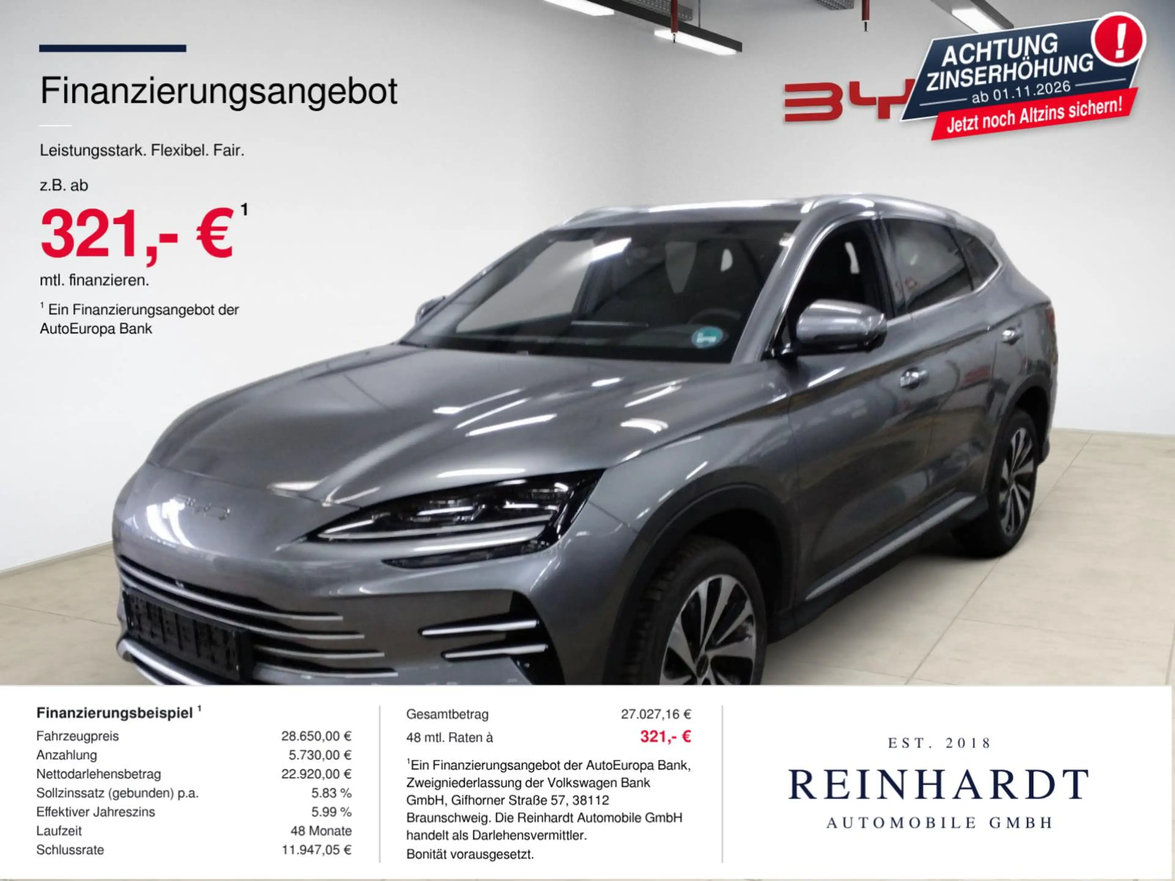 BYD Seal U DM-i BOOST ACC/PANO/INFINITY/BELÜFT/360°