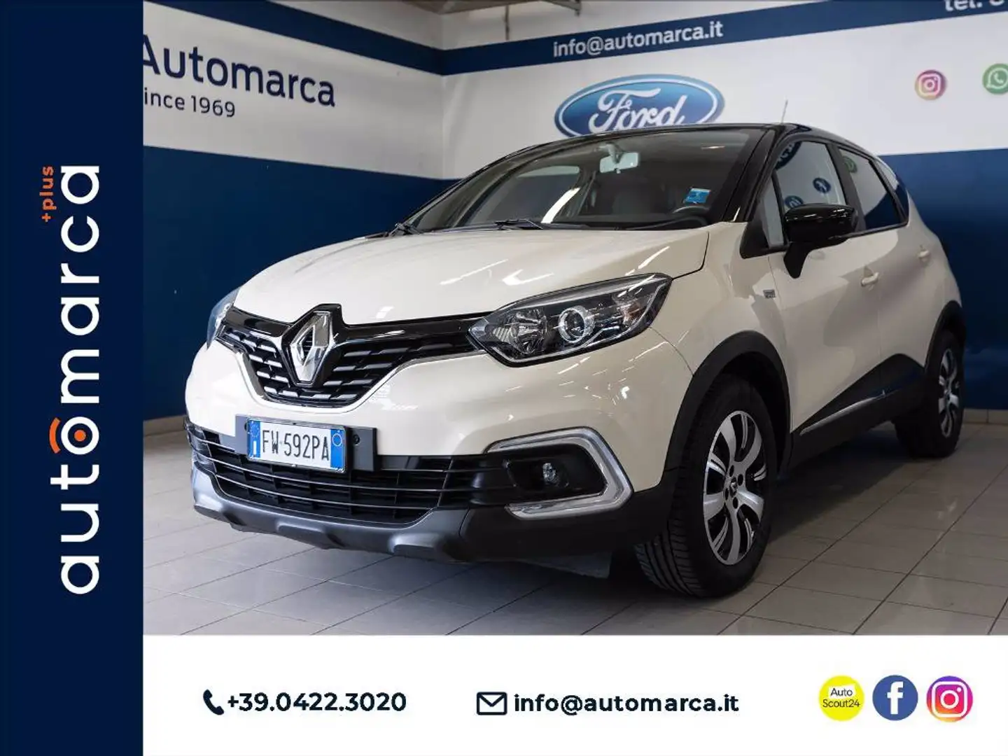 Renault Captur 1.5 dci Business 90cv Beige - 1
