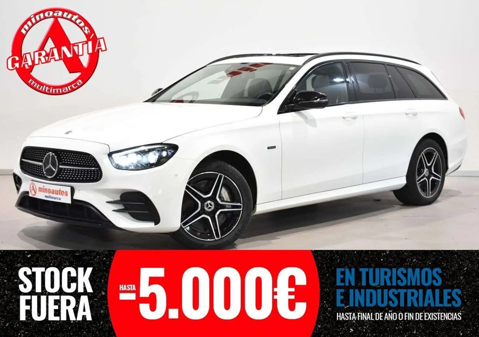 Mercedes-Benz E 300 ESTATE DE 306 CV 4MATIC 9G-TRONIC AMG LINE Blanco - 1