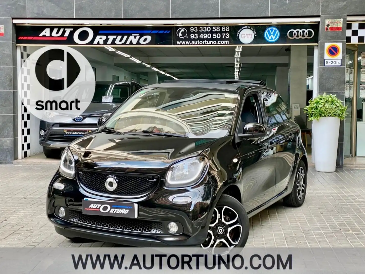 smart forFour 52 Passion Aut. Negro - 1