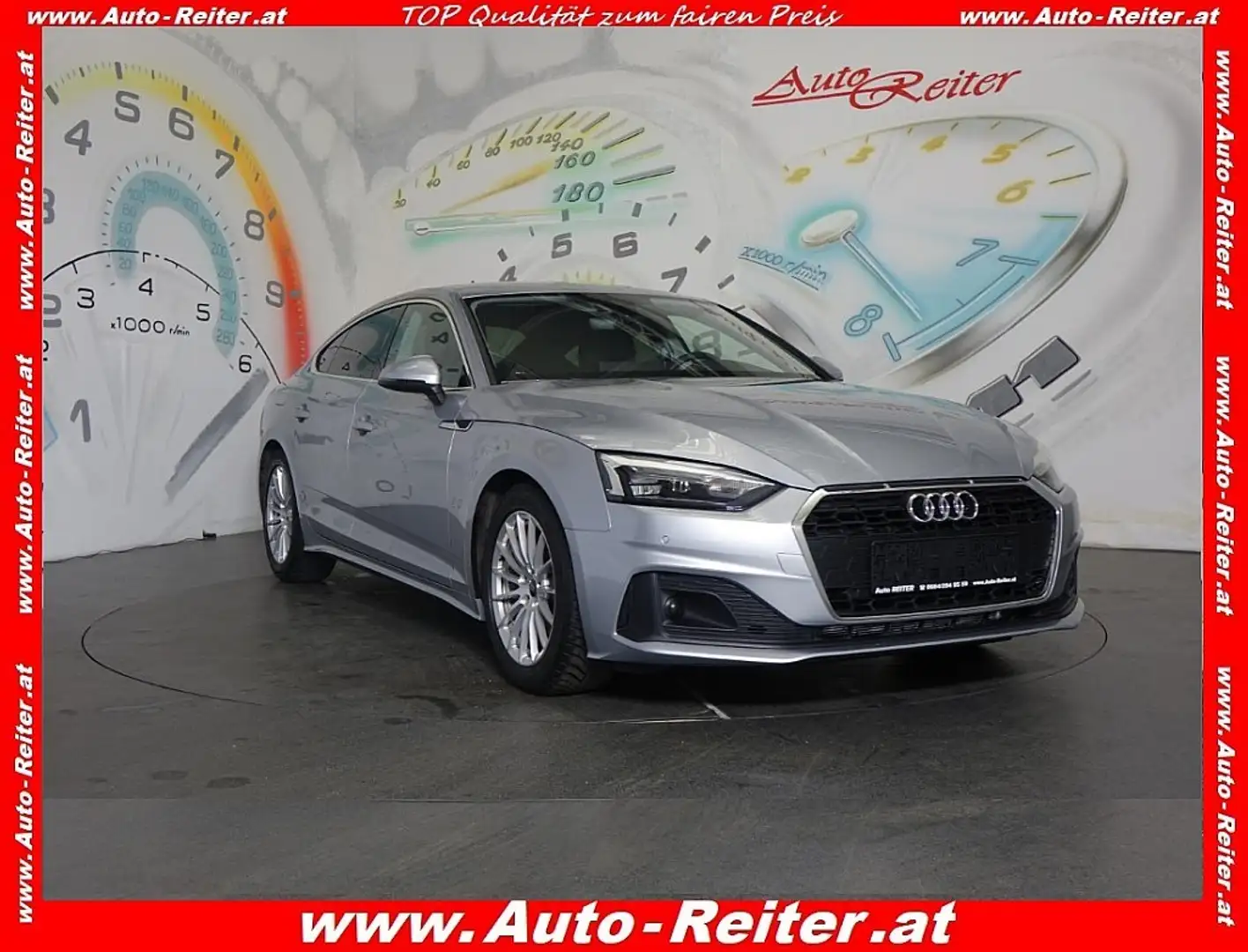 Audi A5 SB 35 TDI *ACC, LED, NAVI* Plateado - 1