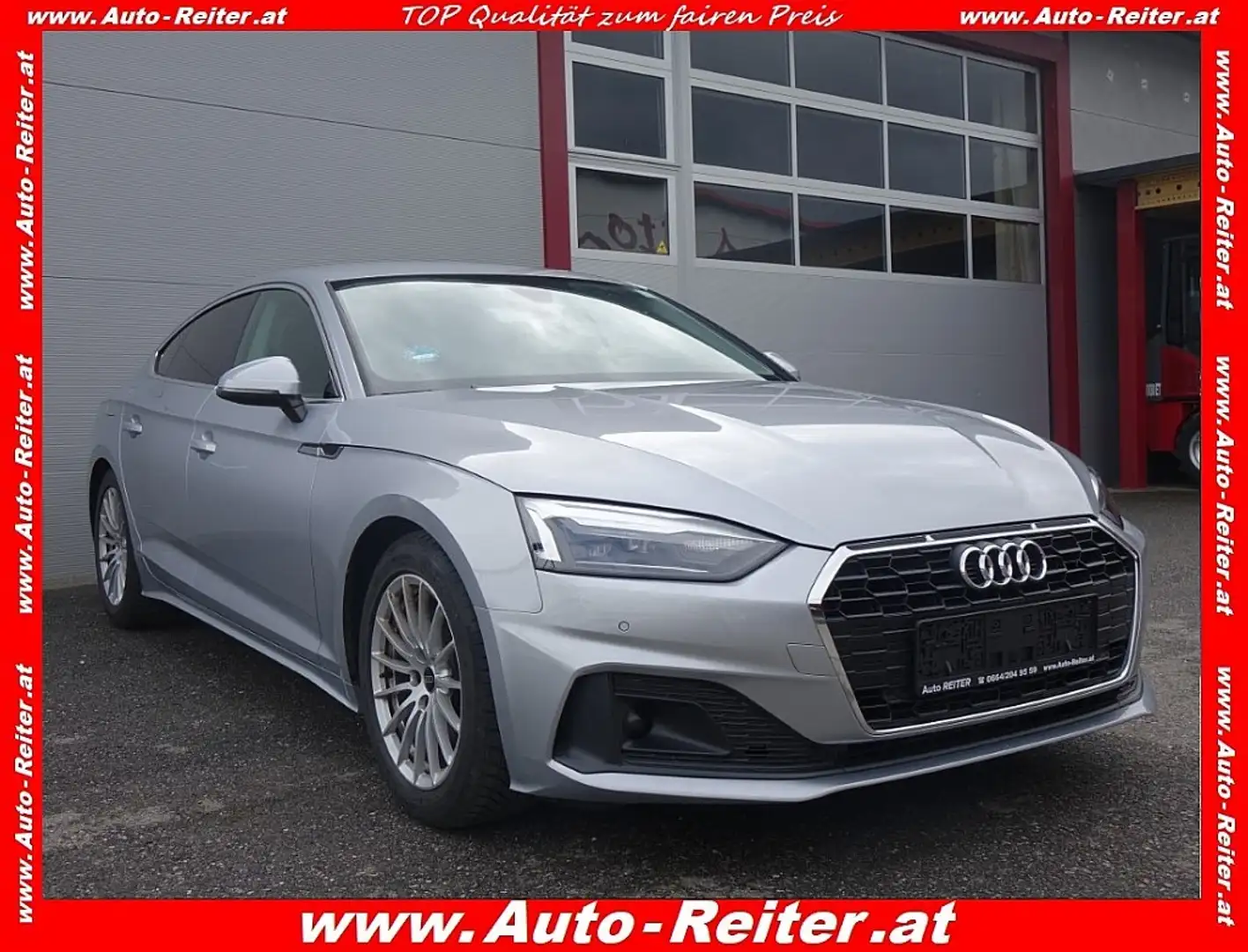 Audi A5 SB 35 TDI *ACC, LED, NAVI* Silber - 1
