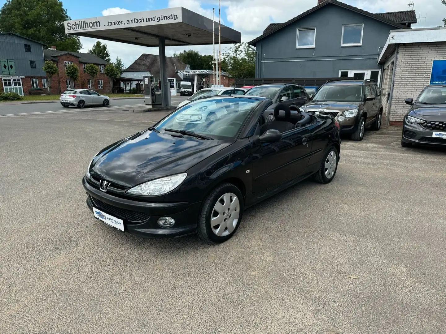 Peugeot 206 Cabriolet CC Filou TÜV/BC/EFH Noir - 1