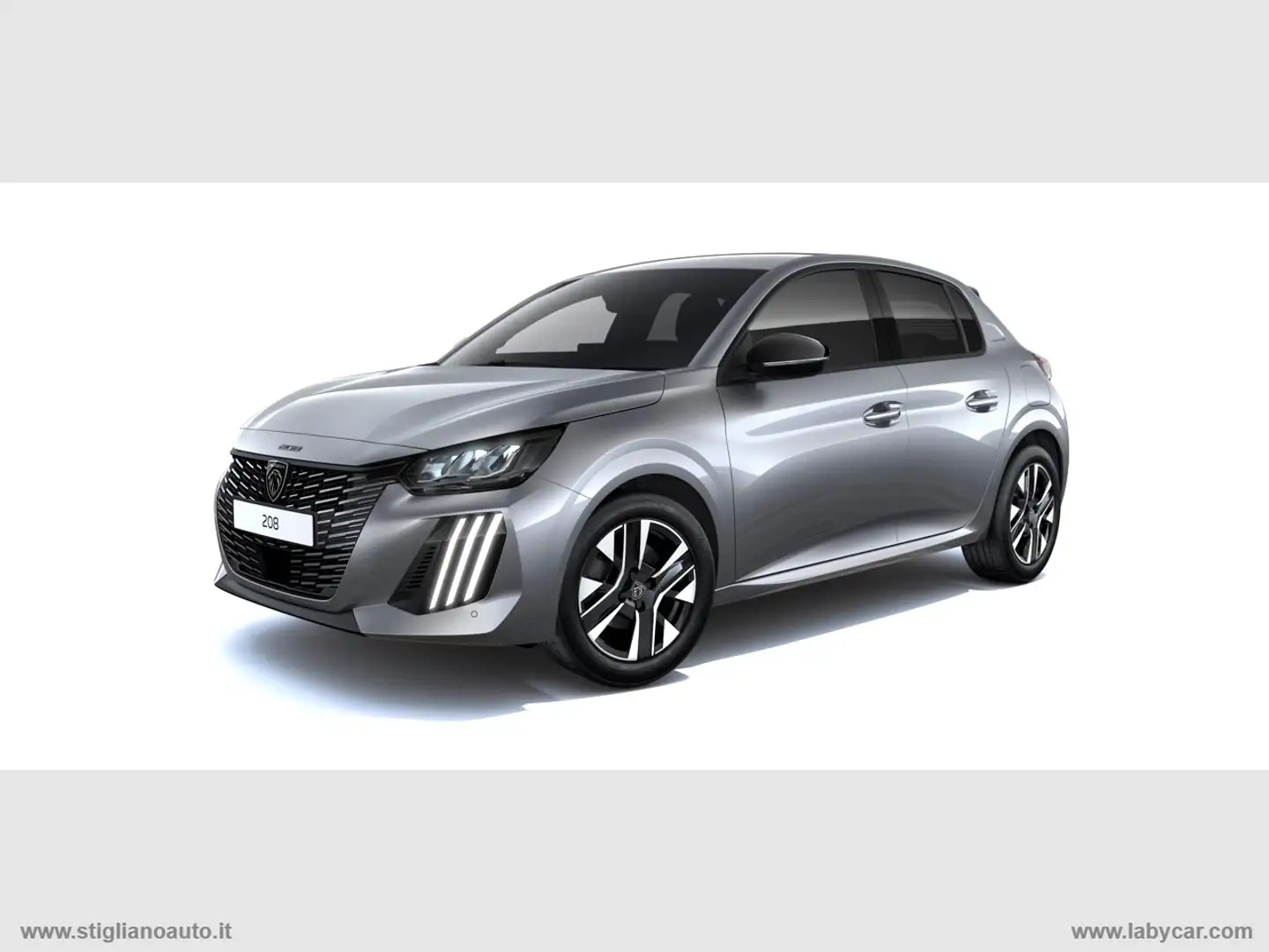 Peugeot 208 BlueHDi 100 S&S 5p. Allure Grigio - 1