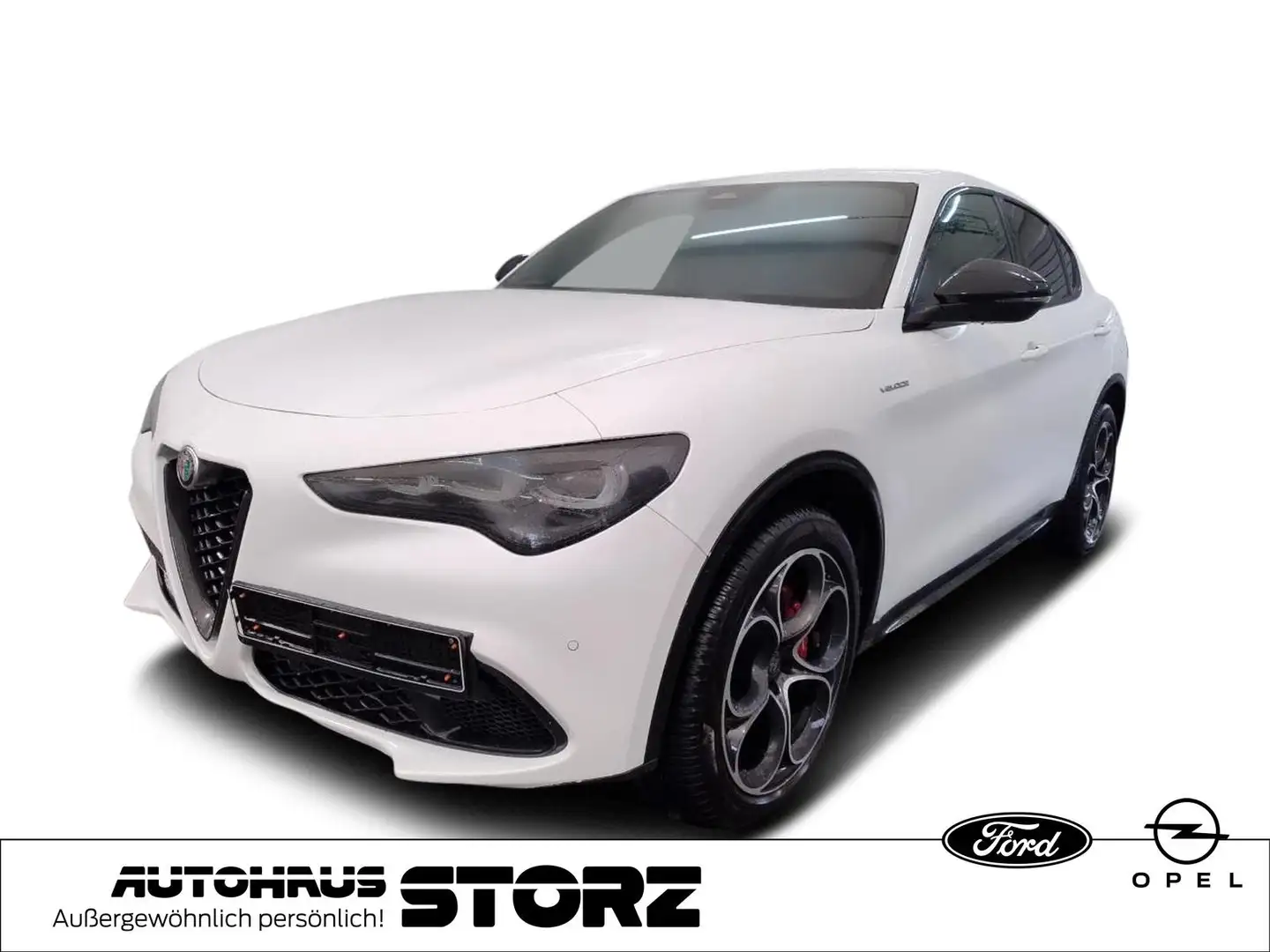 Alfa Romeo Stelvio Veloce Q4 |AUDIO-PAKET|KAMERA|ACC|NAVI|MMEMORY| Weiß - 1