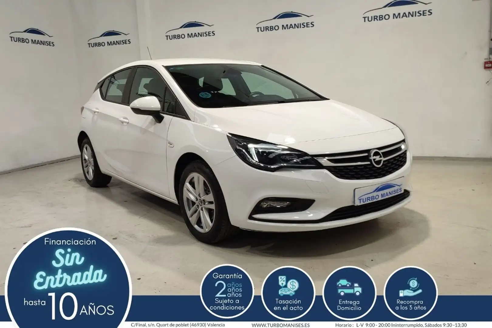 Opel Astra 1.6CDTi S/S Selective Pro 110 Blanco - 1