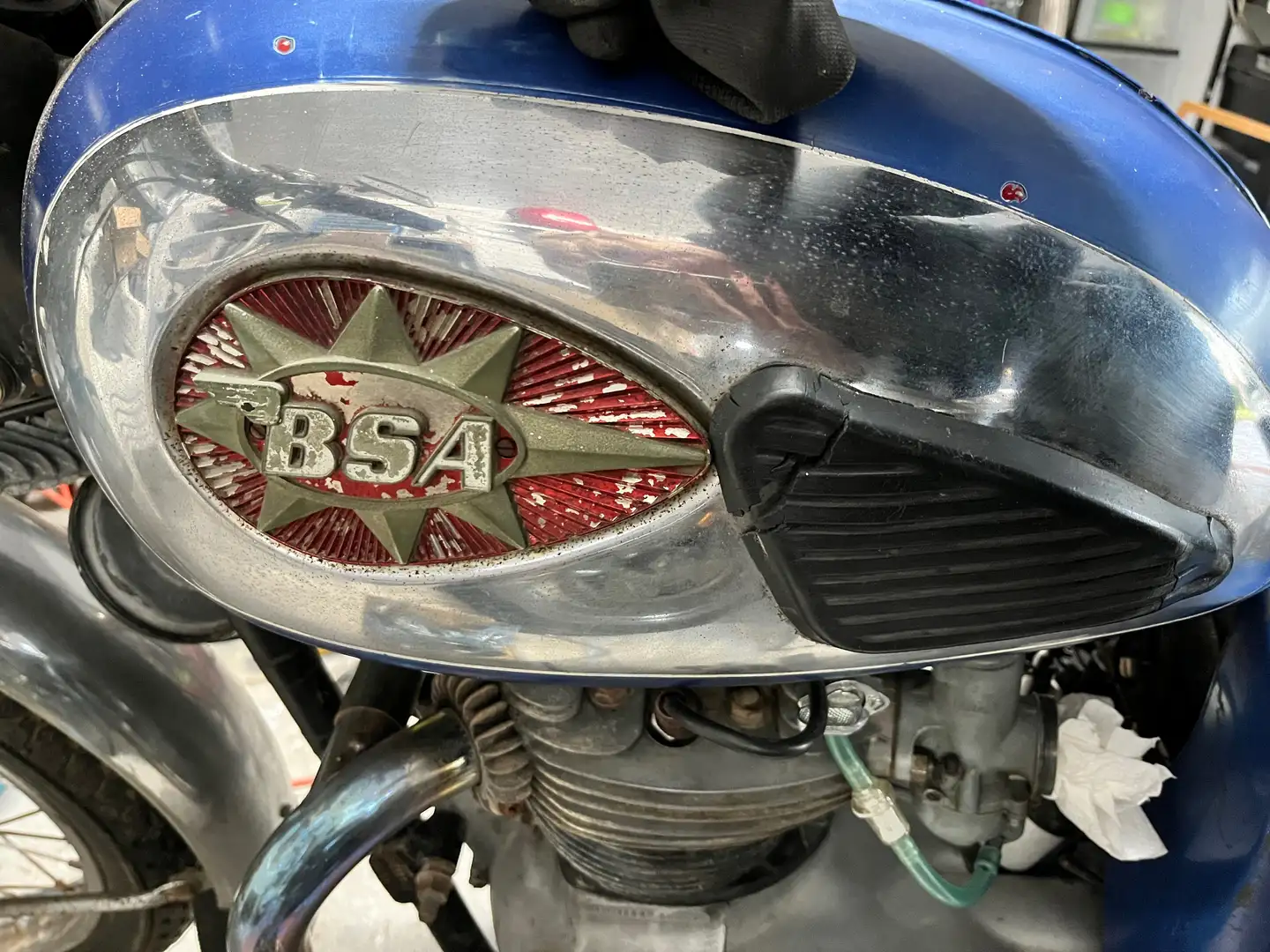 BSA A 65 Lightning Bleu - 2