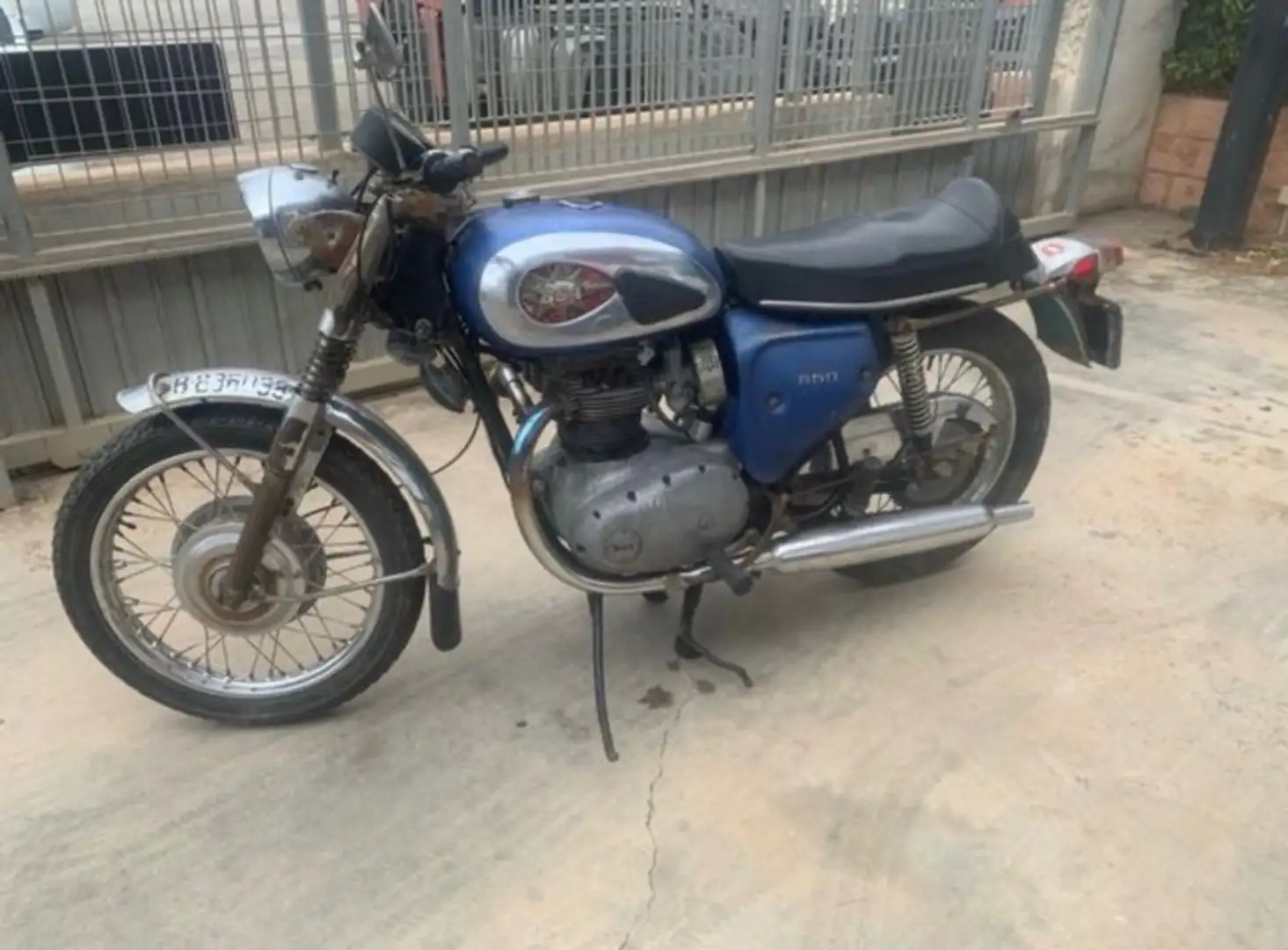 BSA A 65 Lightning Bleu - 1