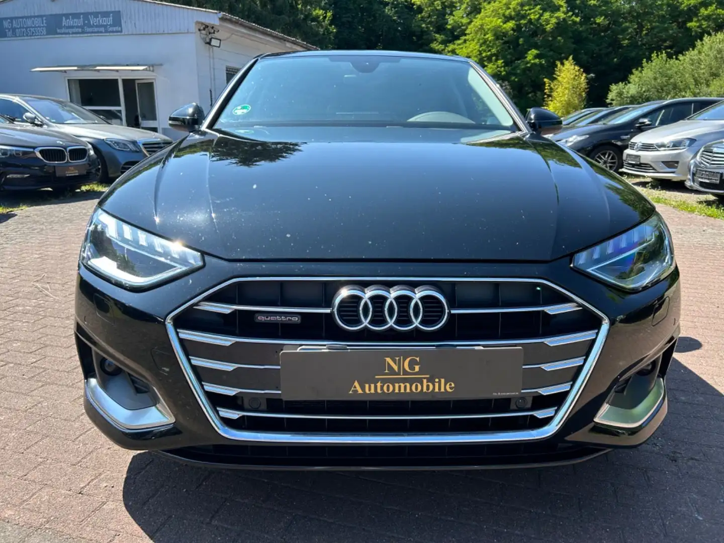 Audi A4 Lim. 40 TDI quattro *Matrix*Sport*AHK*SHZ* Schwarz - 2