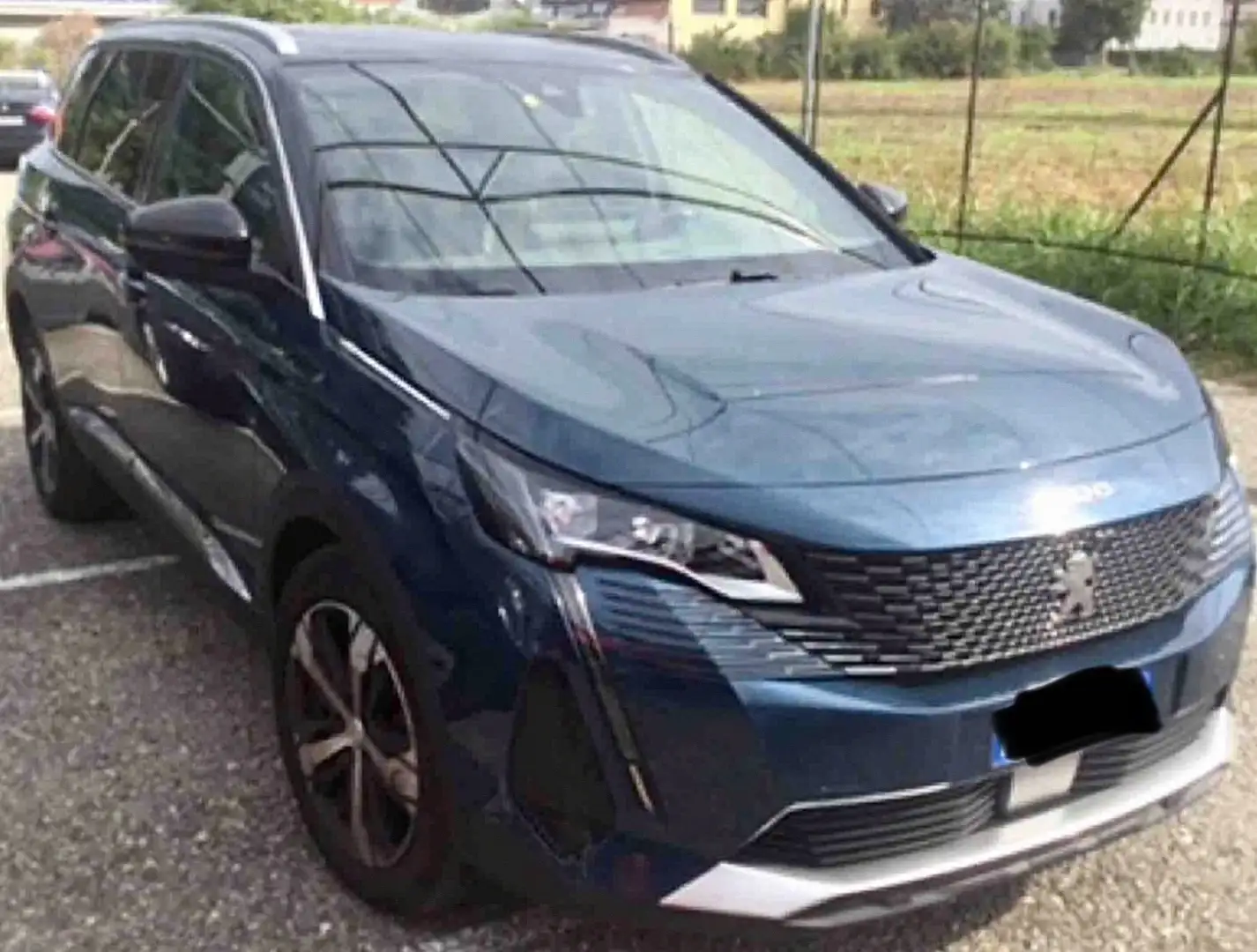 Peugeot 5008 5008 EAT8 GTPack 7 POSTI TETTO PANORAMICO Blau - 1