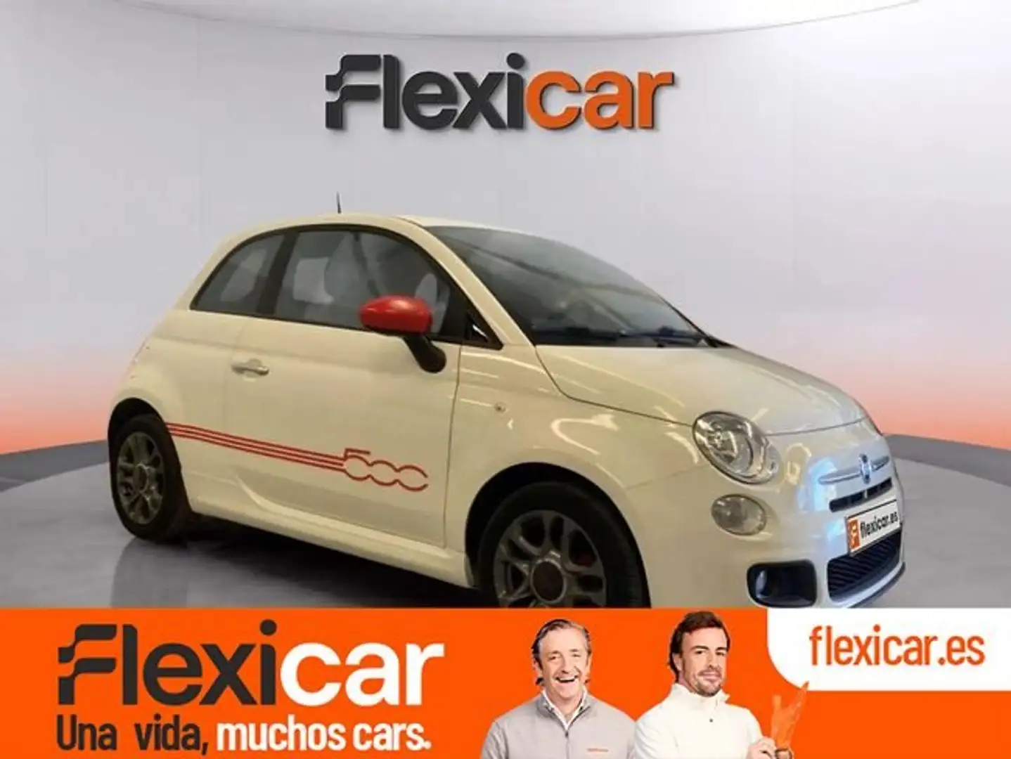 Fiat 500 1.2 Pop Blanco - 1