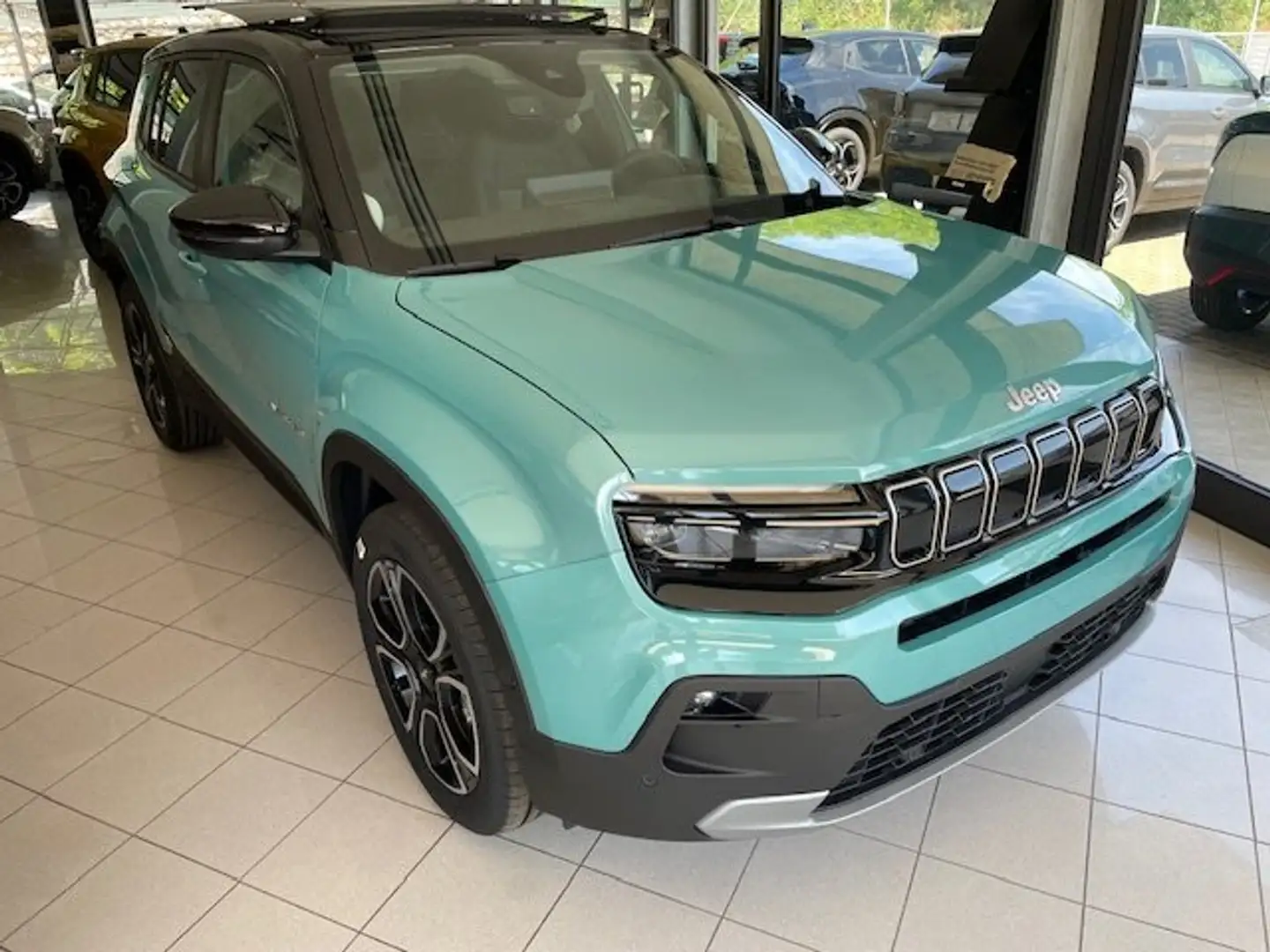 Jeep Avenger JEEP AVENGER 1.2 Turbo MHEV Summit Tetto  Apribile Blauw - 1