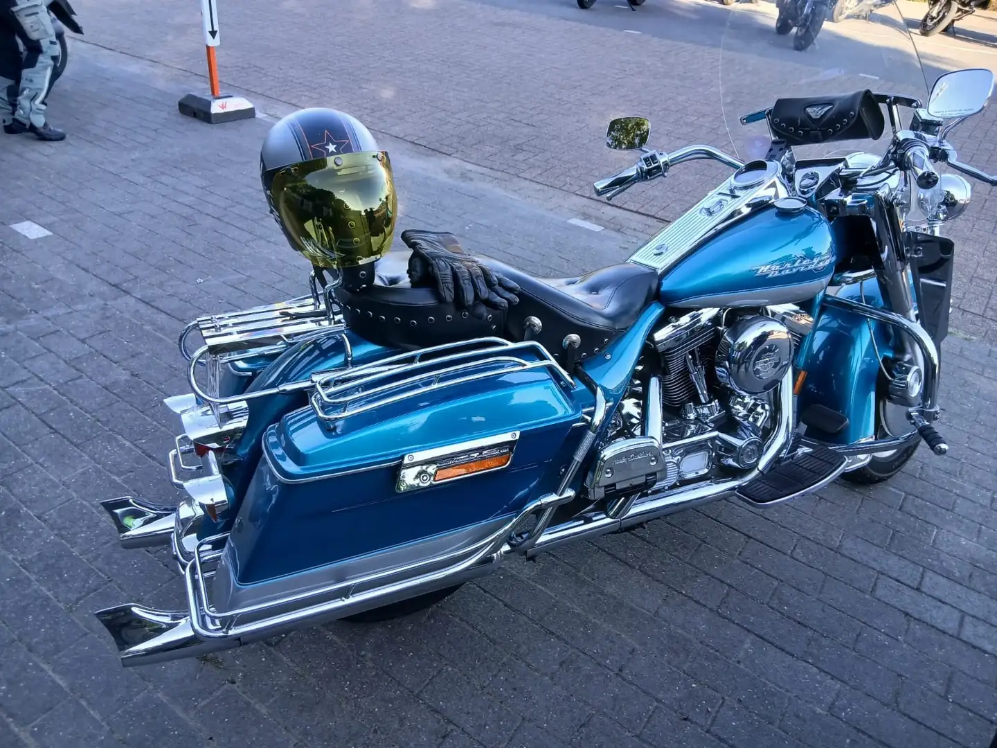 Harley-Davidson Road King FLHR Blauw - 2