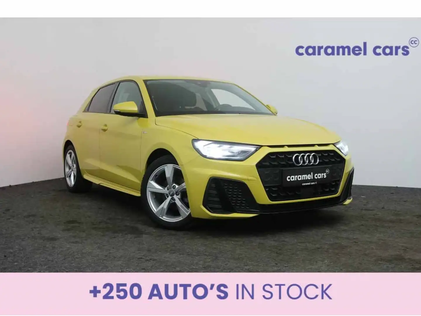 Audi A1 30 TFSI S-LINE SPORTBACK *AUTOMAAT*LED*CARPLAY*DAB Jaune - 1