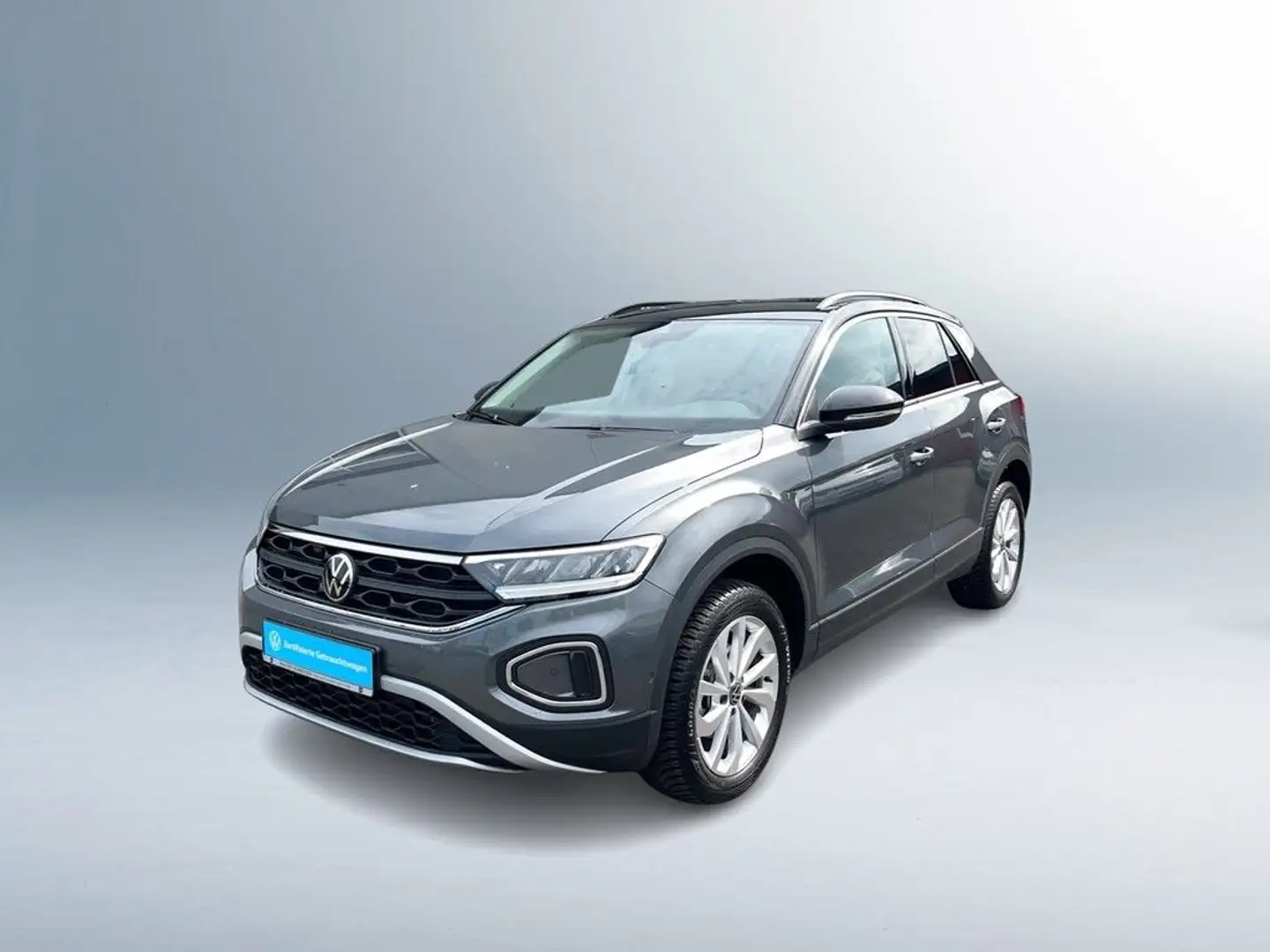Volkswagen T-Roc 1.5 TSI DSG Life Navi LED SHZ PDC DAB+ Grau - 2