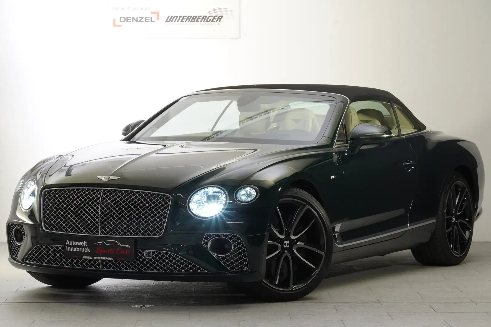 Bentley Continental GTC V8 Vert - 1