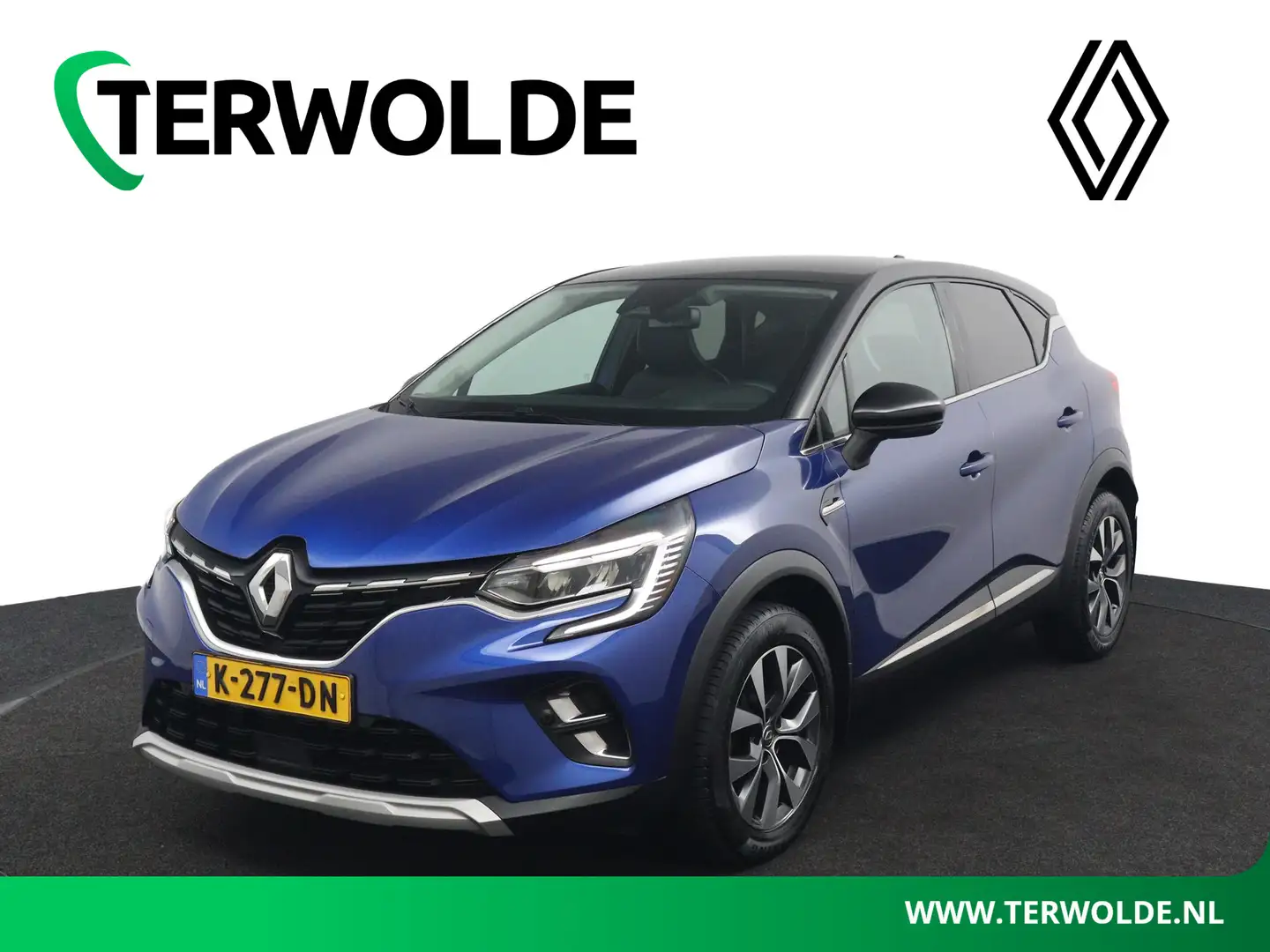 Renault Captur TCe 100 Intens | Achteruitrijcamera | Navigatie | Blau - 1