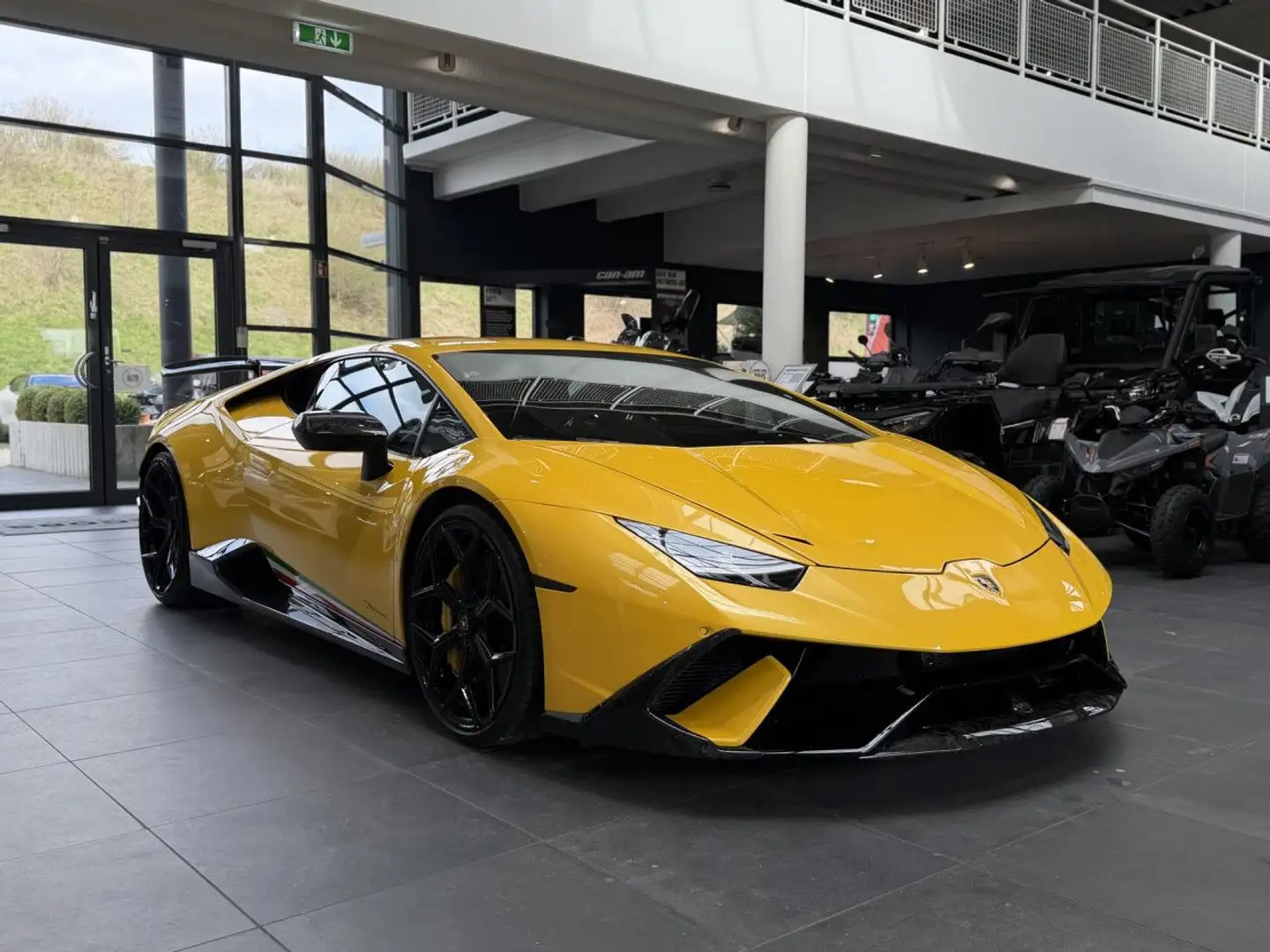 Lamborghini Sonstige Huracan Performante NOVITEC voll CARBON Gelb - 2