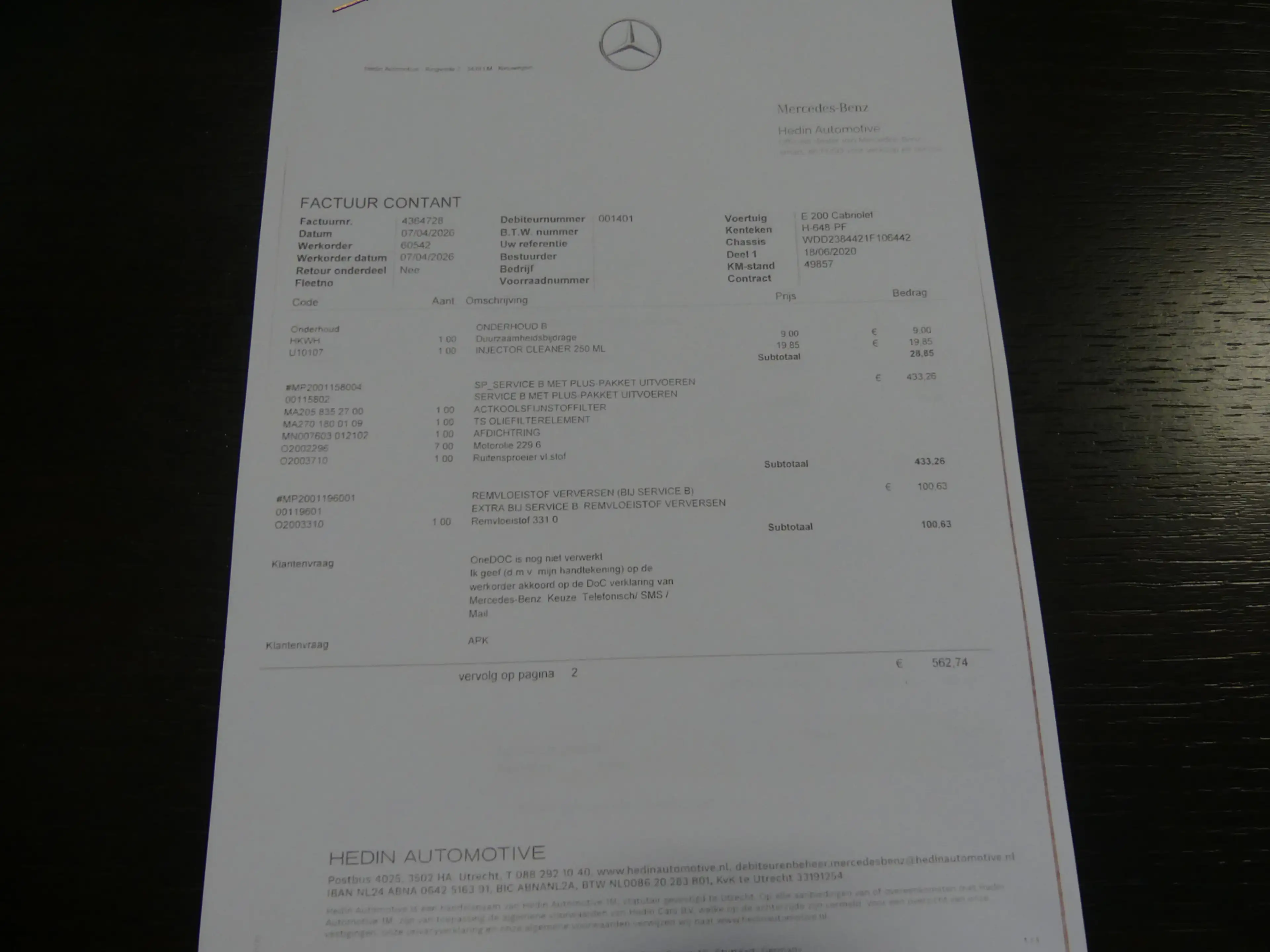Mercedes-Benz E 200 Cabrio Premium Plus AMG / Burmester / Dealer onder — photo 19
