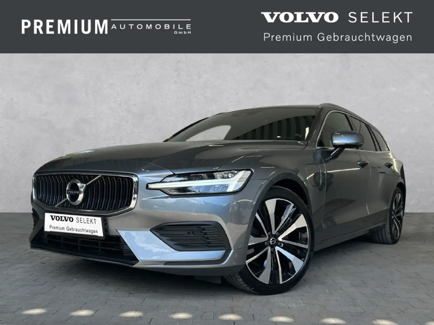 Volvo V60 Kombi Momentum Pro Plug-In Hybrid AWD T6 ACC City Grau - 1