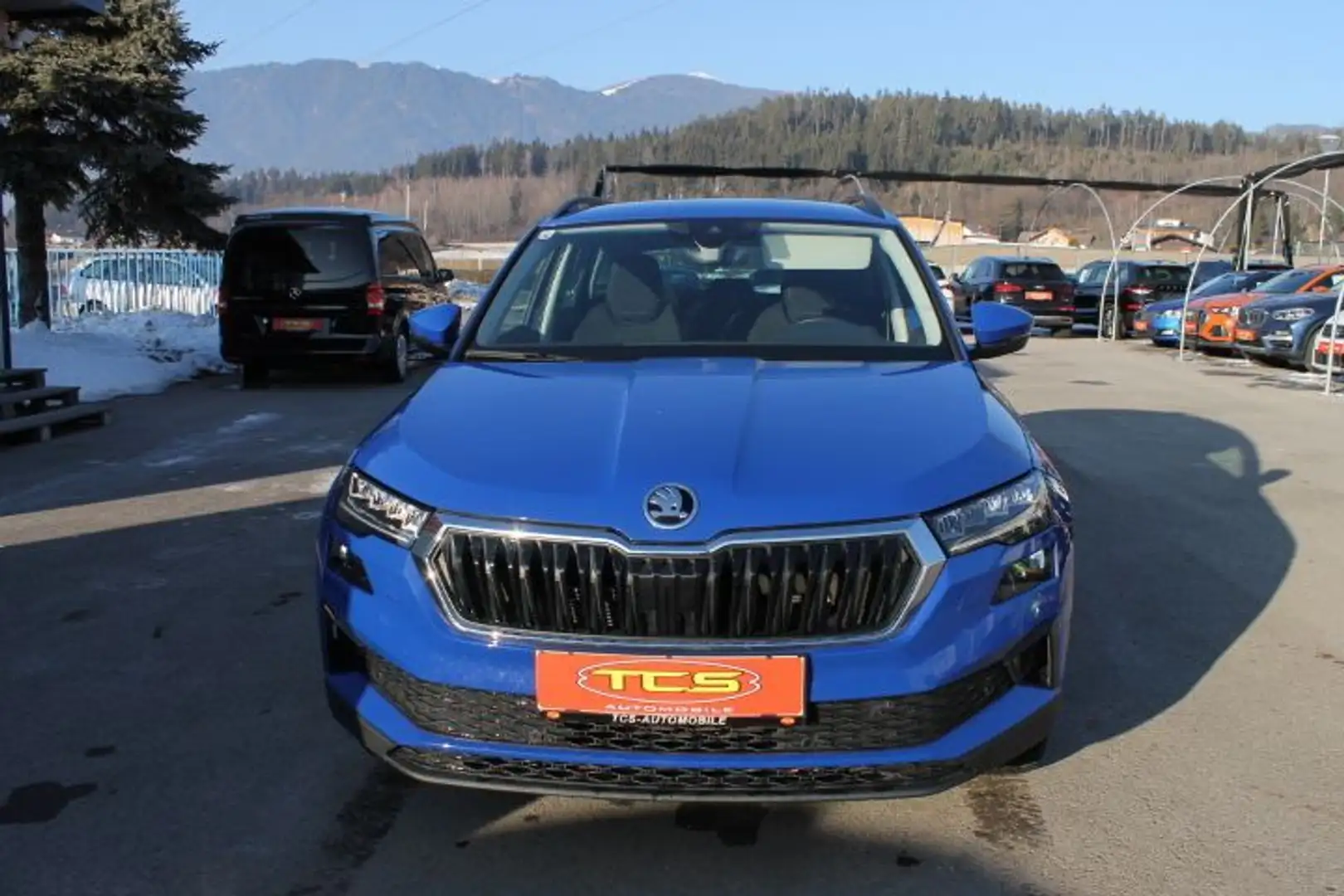 Skoda Karoq 2,0 TDI Selection Blau - 2