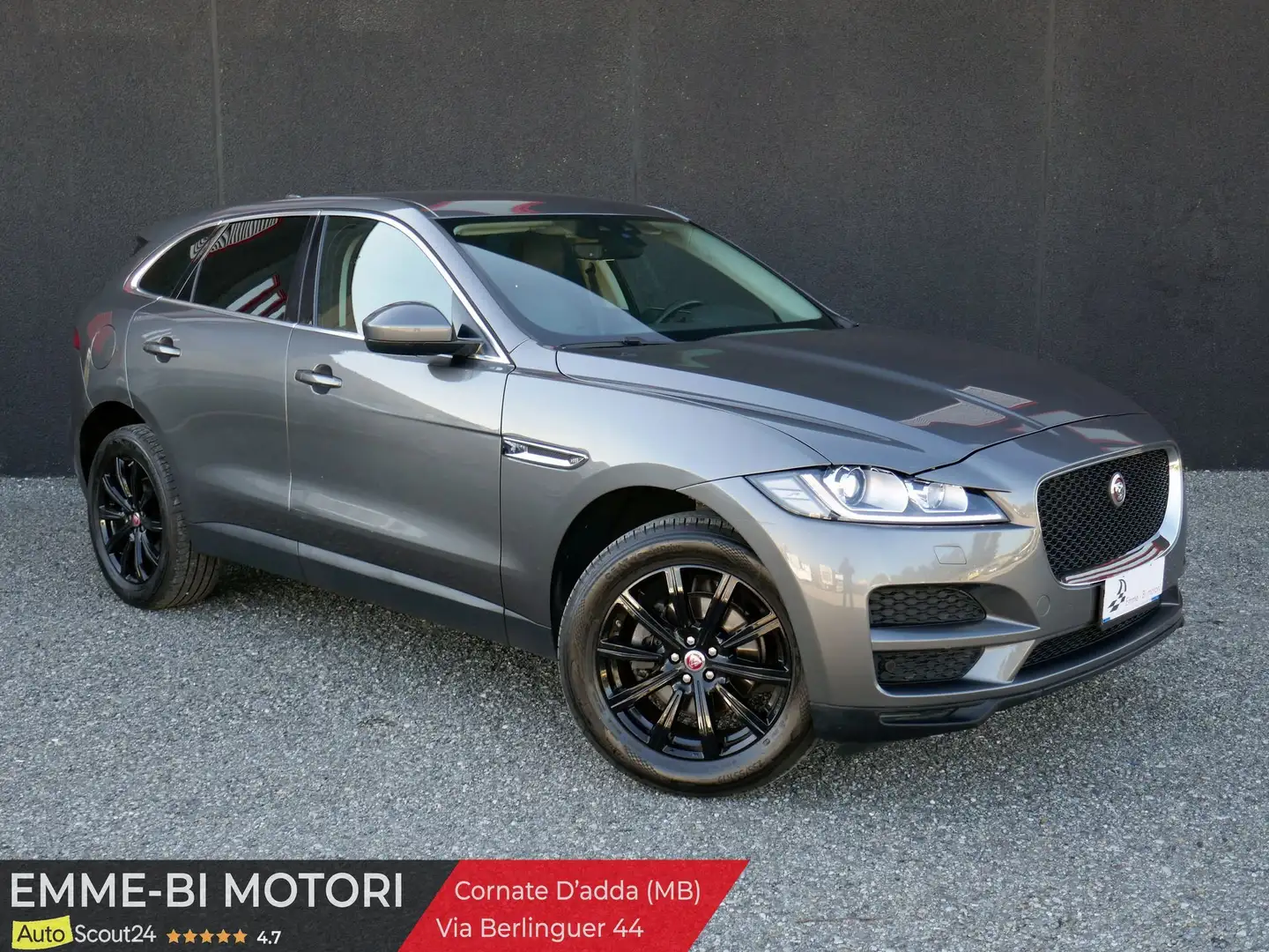 Jaguar F-Pace F-Pace 2.0 D 180 CV AWD aut. Prestige Gris - 2