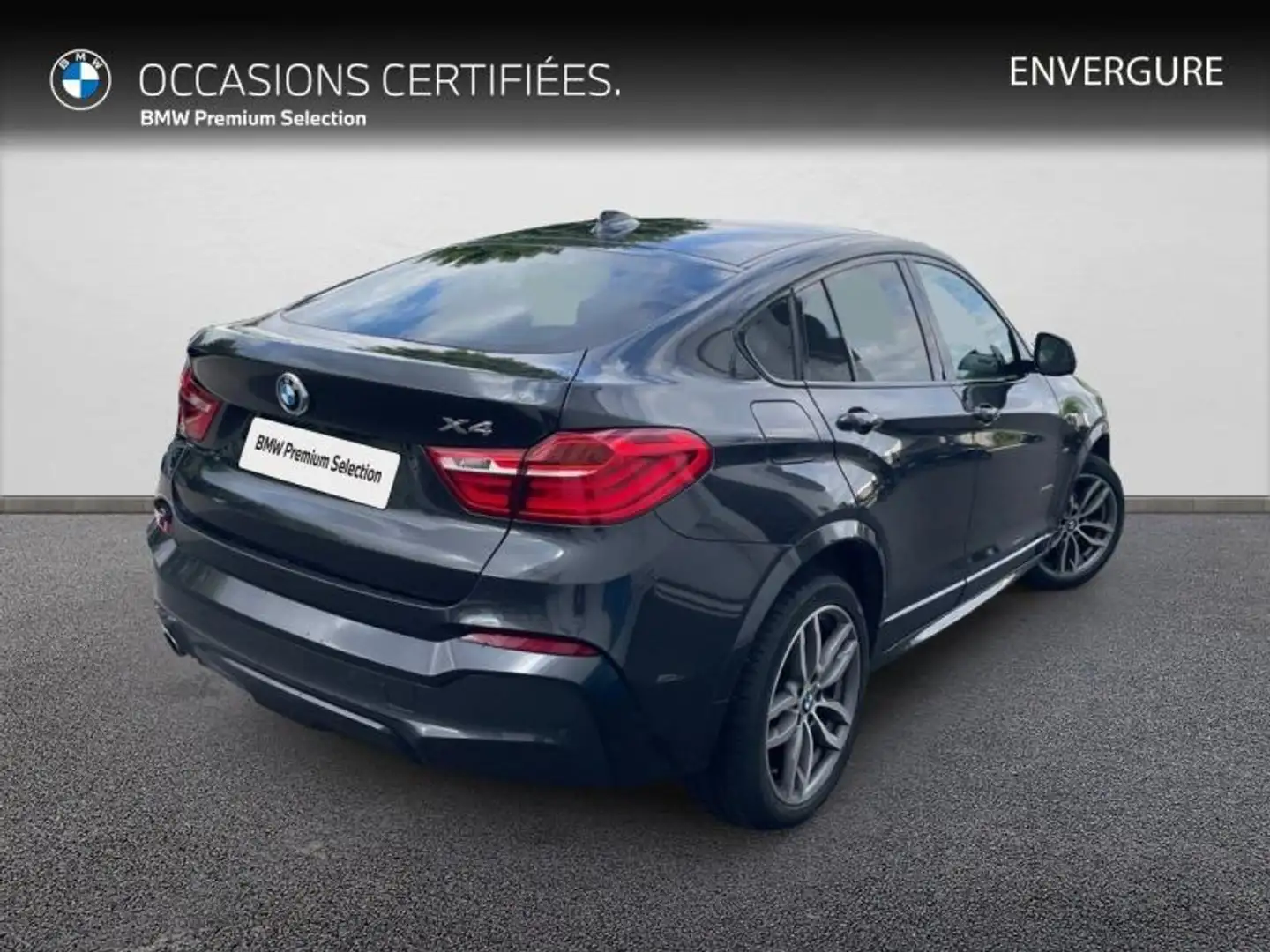 BMW X4 xDrive20dA 190ch M Sport Gris - 2