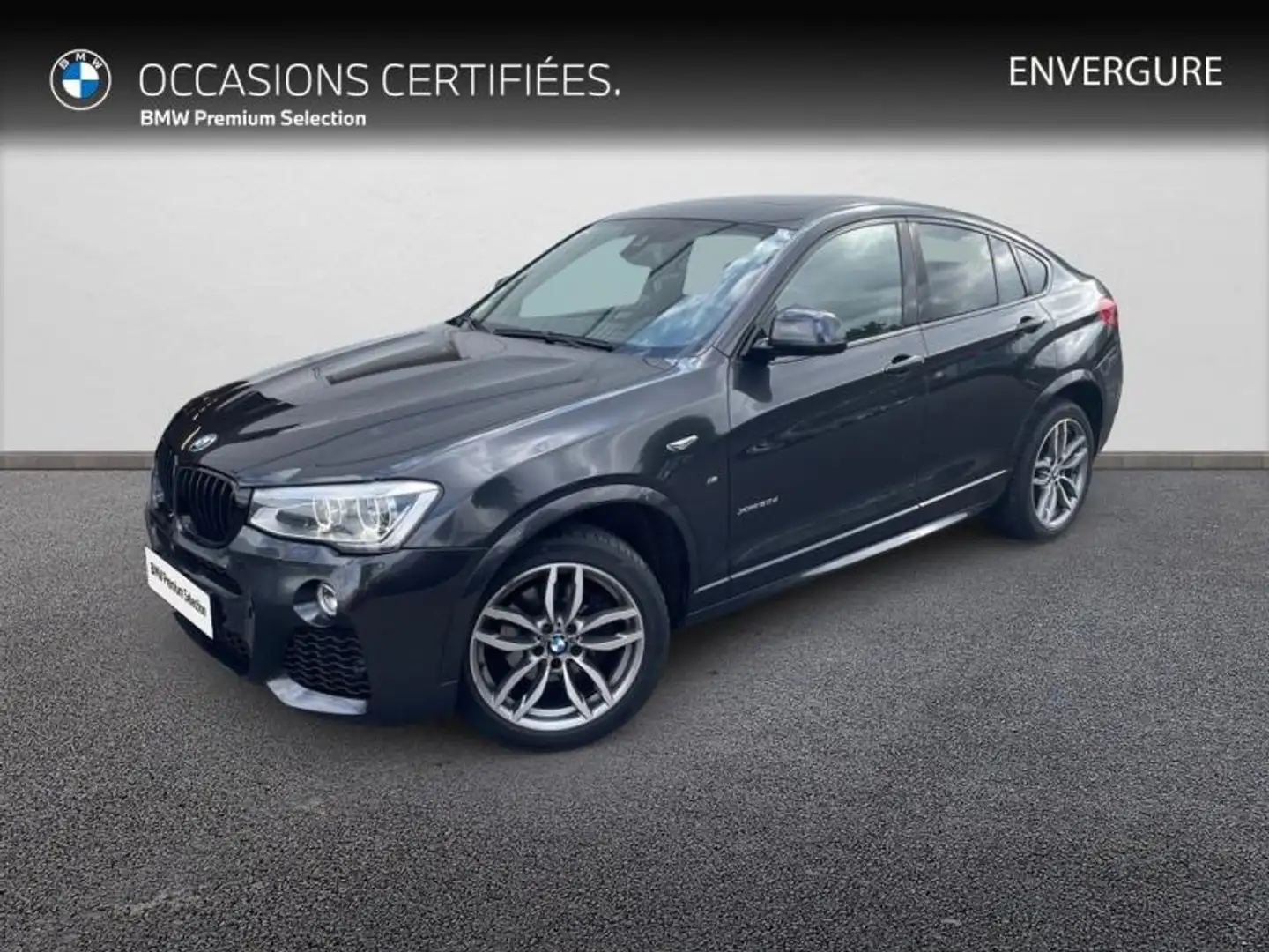 BMW X4 xDrive20dA 190ch M Sport Gris - 1