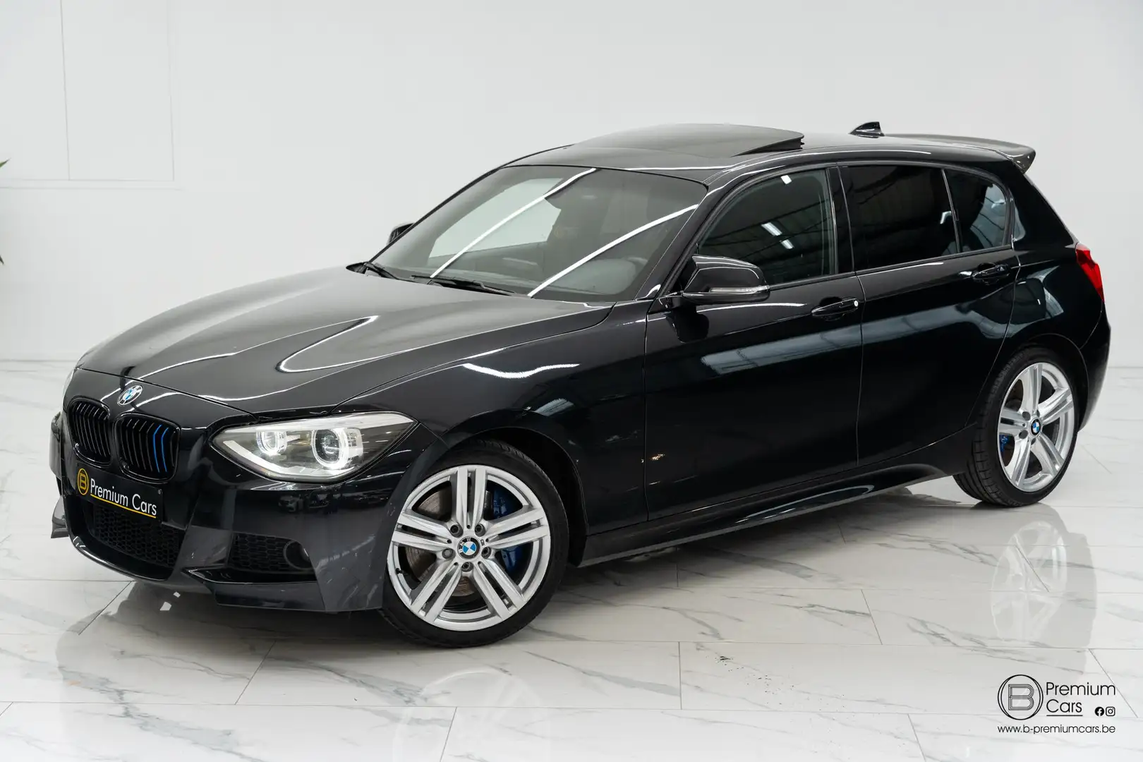 BMW 116 i M Sport pack! Open dak, PDC, Cruise, Top! Zwart - 2