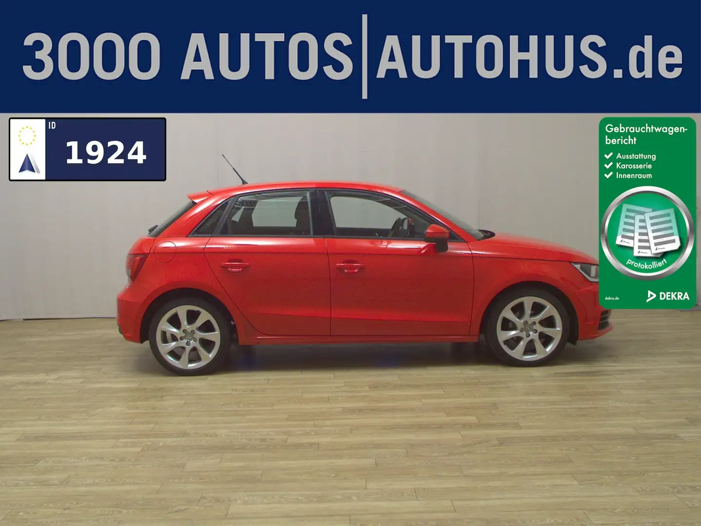 Audi A1 SB 1.4 TDI PDC Shz Klima Rouge - 1