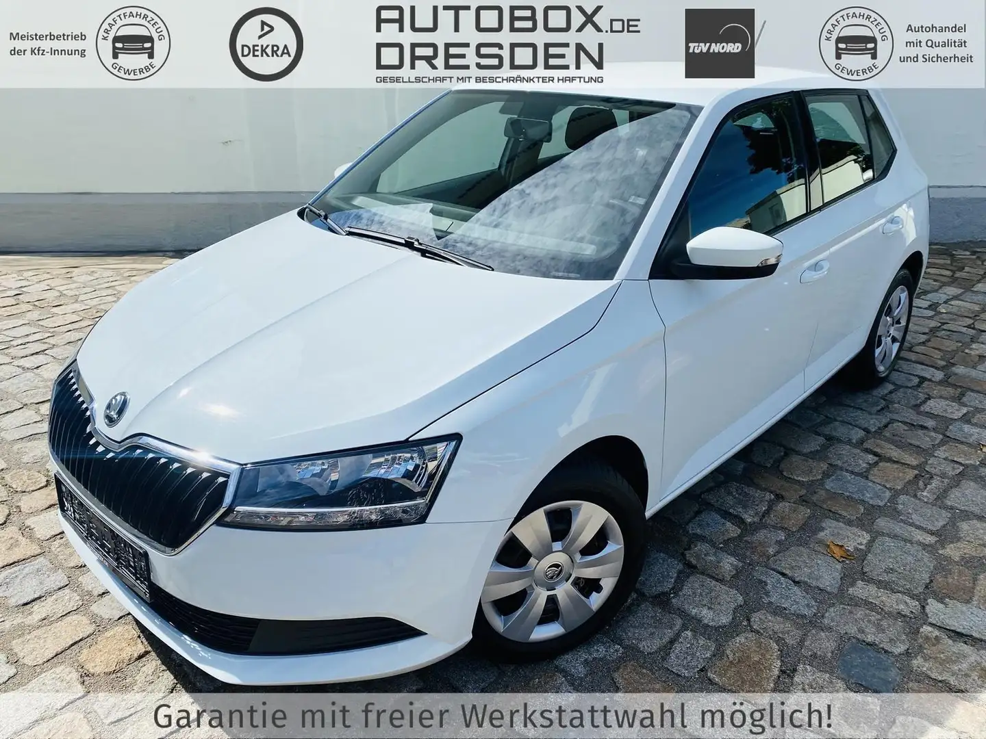 Skoda Fabia 1.0 Cool Plus +BT+DAB+KLIMA+ Weiß - 1