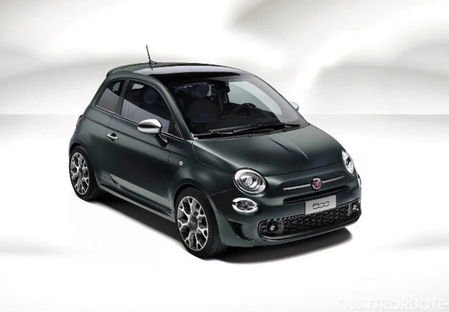 Fiat 500 1.2 Rockstar 69cv my20 Zwart - 1