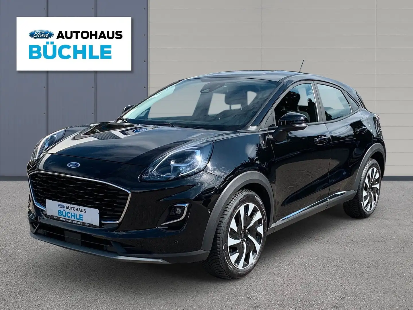 Ford Puma PUMA TITANIUM+NAVI+PARKPILOT+KLIMA+KAMERA+LED! Schwarz - 1