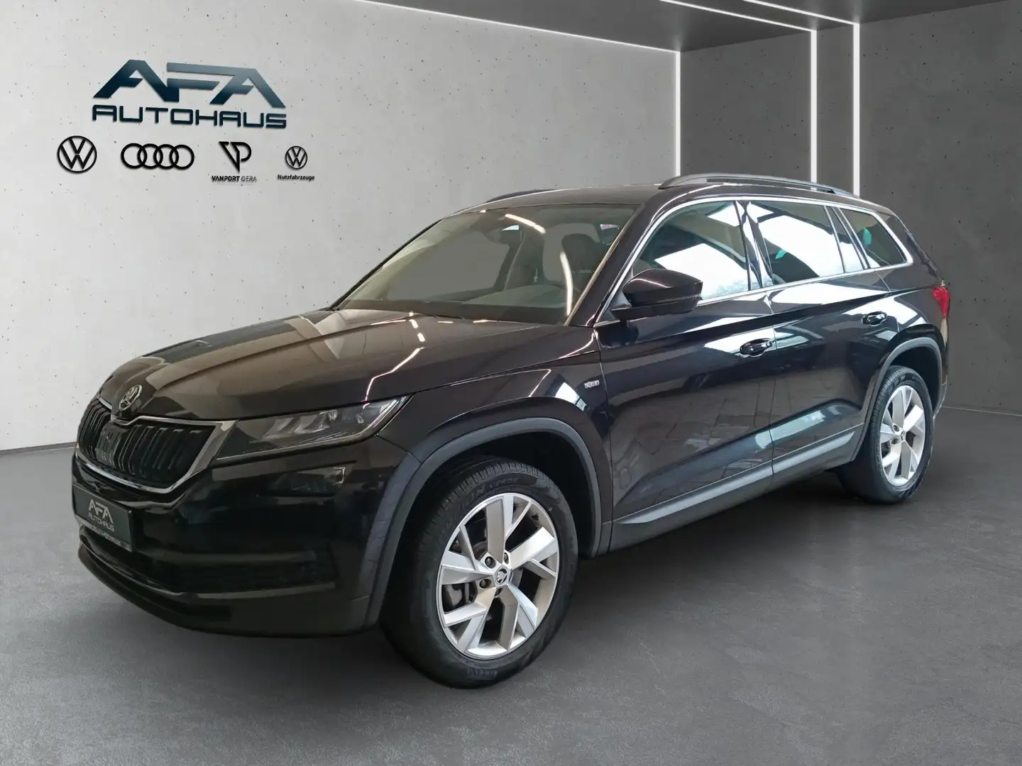 Skoda Kodiaq 2.0 TDI Soleil 4x4 DSG Stdhzg*RFK*Navi Zwart - 2