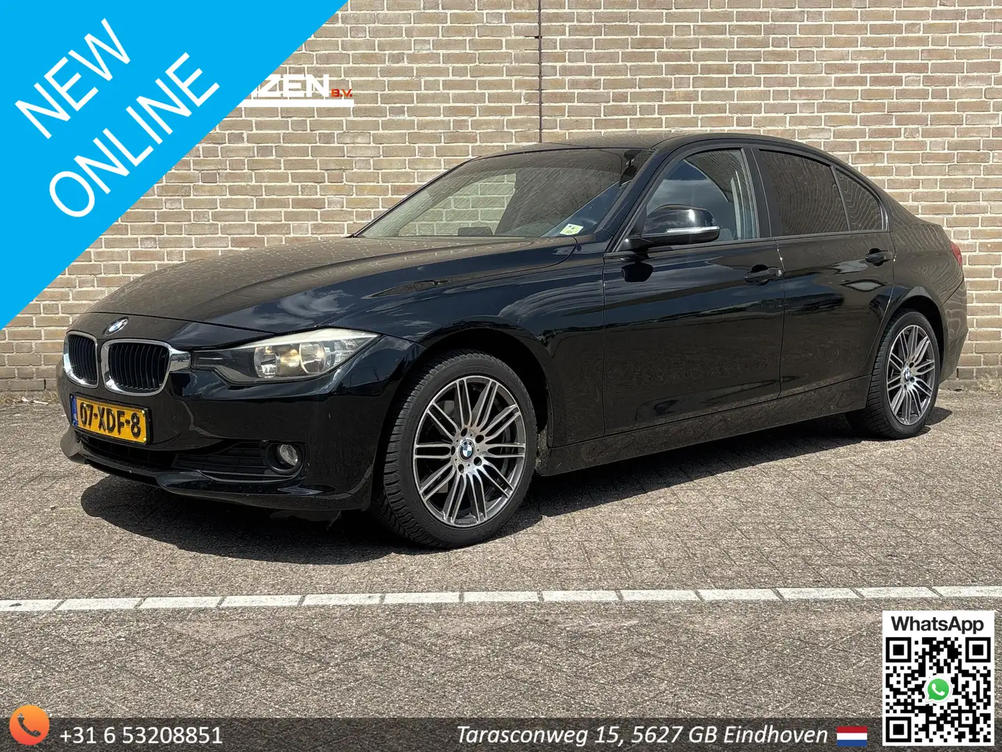 BMW 316 3-serie 316d Executive Automaat | Climate | Cruise Zwart - 1