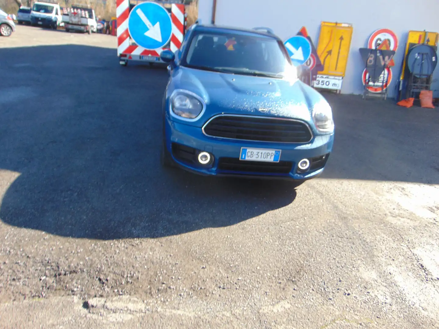 MINI Cooper D Countryman Mini Countryman 2.0 Cooper D Boost auto my18 Blauw - 1