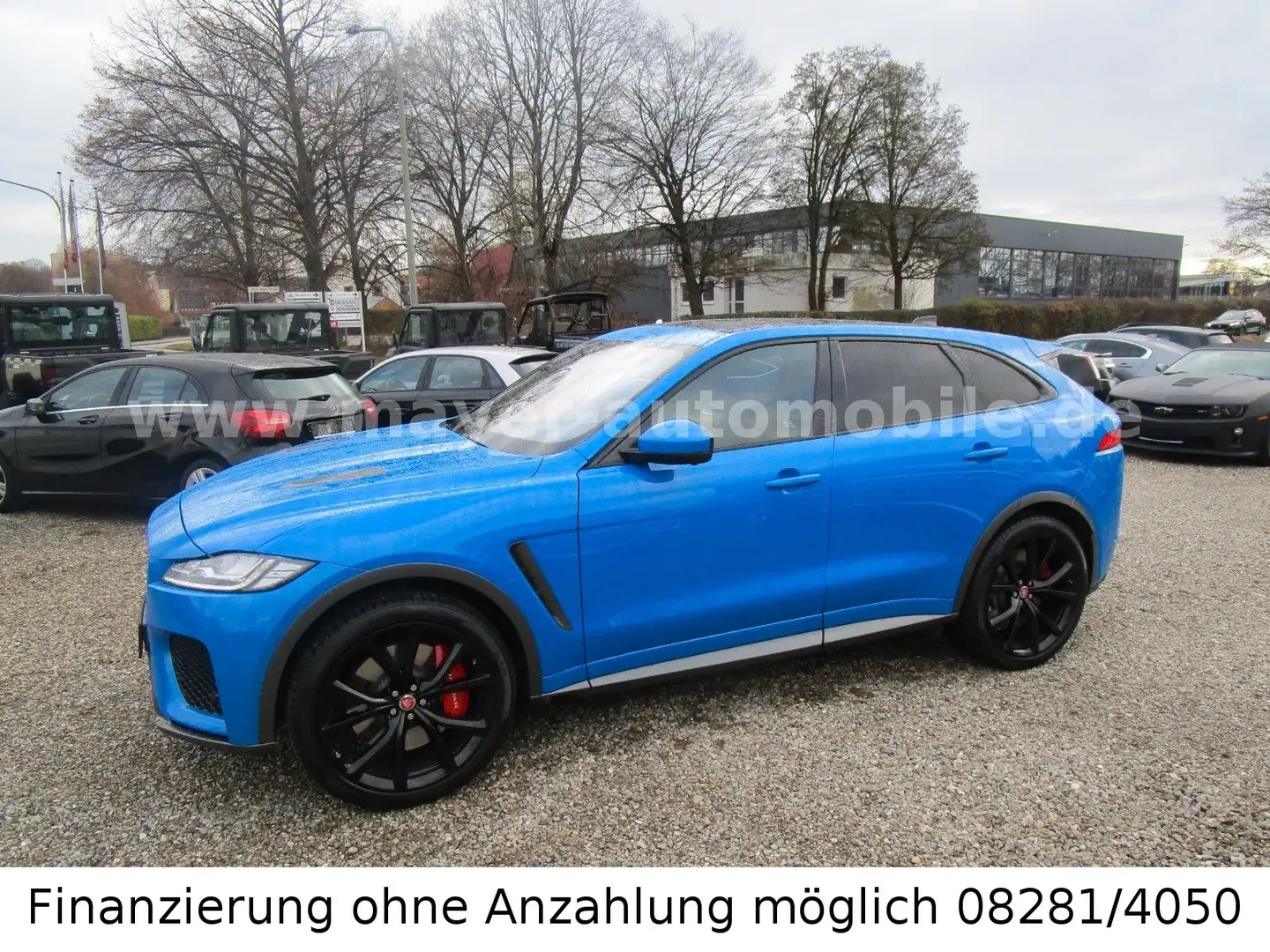 Jaguar F-Pace F-PACE SVR AWD *LED*22"*Panorama*AHK* Blu/Azzurro - 2