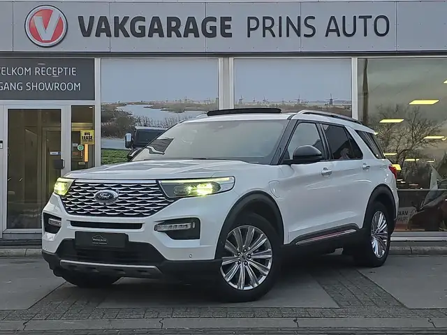 Ford Explorer 3.0 V6 EcoBoost PHEV 4x4 Platinium 7p. |PANO|BTW|3