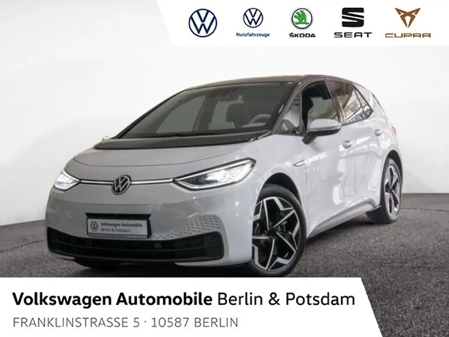 Volkswagen ID.3 Pro Performance Weiß - 1