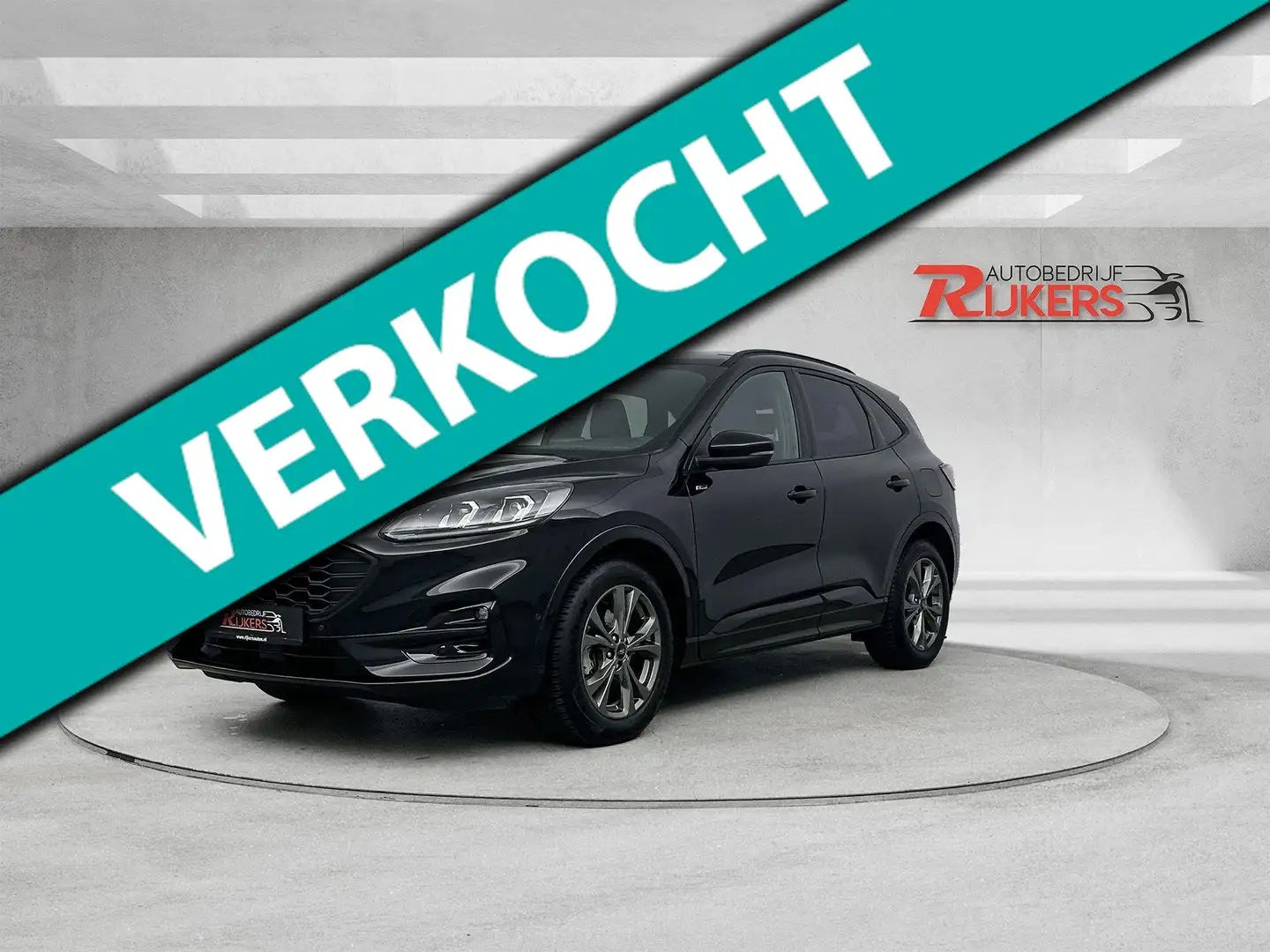 Ford Kuga ST-Line X 150pk handg,Panodak,ACC,Camera V+A,Blis, Zwart - 1
