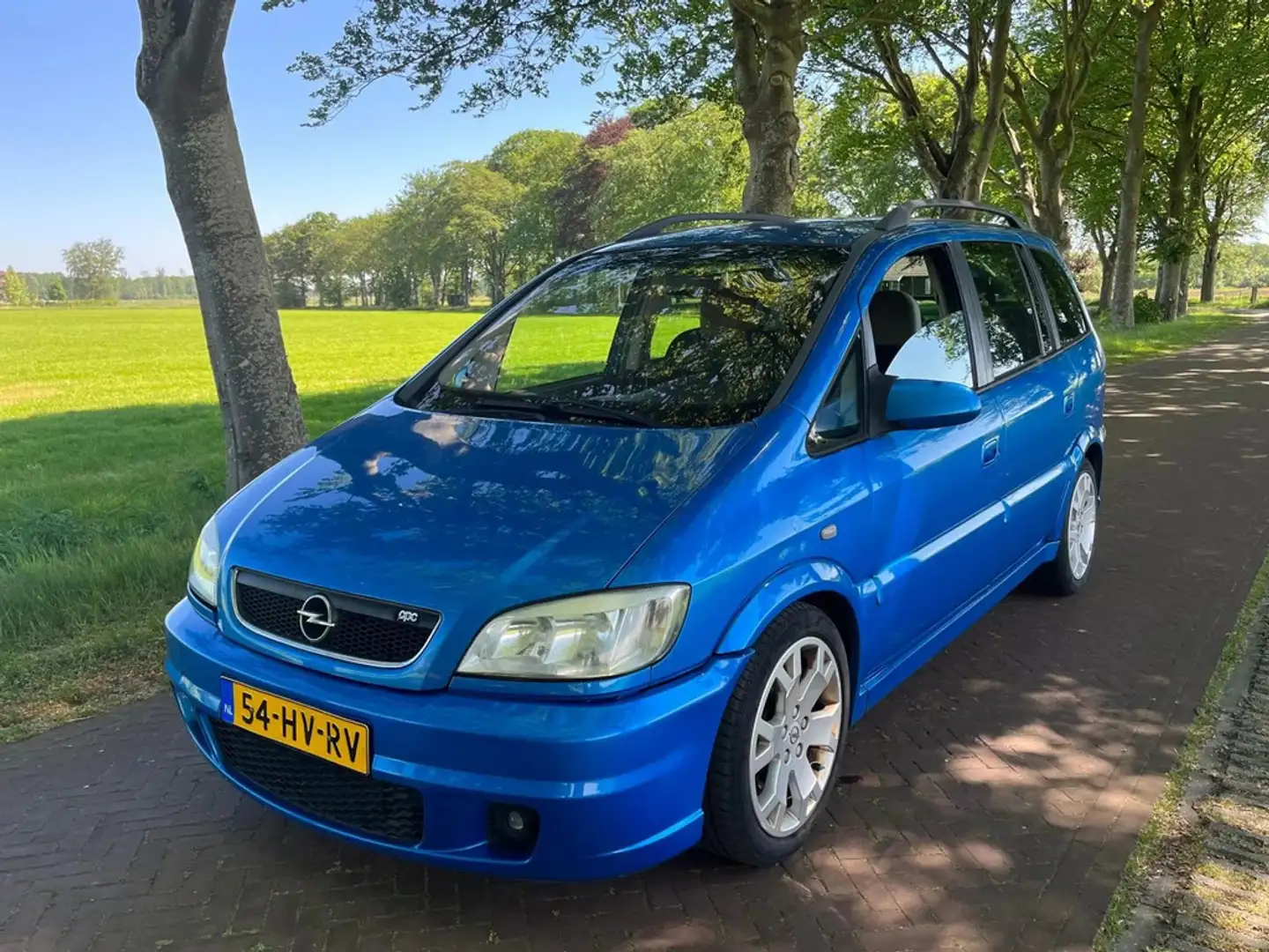 Opel Zafira 2.0 Turbo 16V OPC Blauw 7-Persoons Airco Albastru - 1