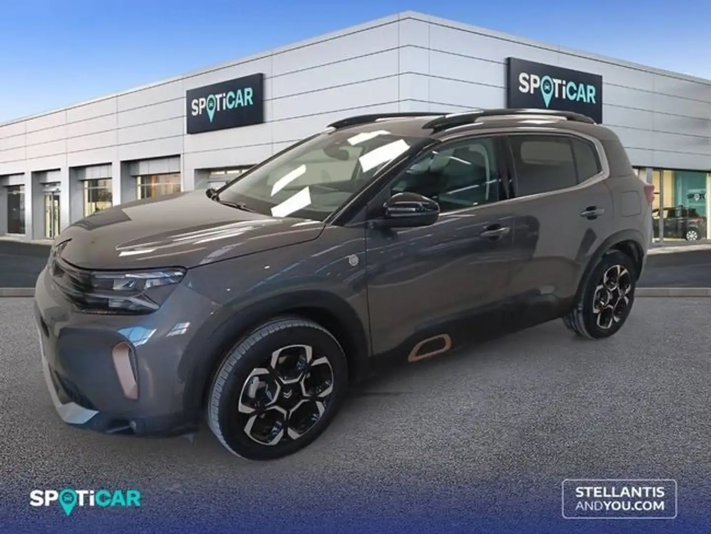 Citroen C5 Aircross Hybrid Plus e-DCS6 136 Gris - 1