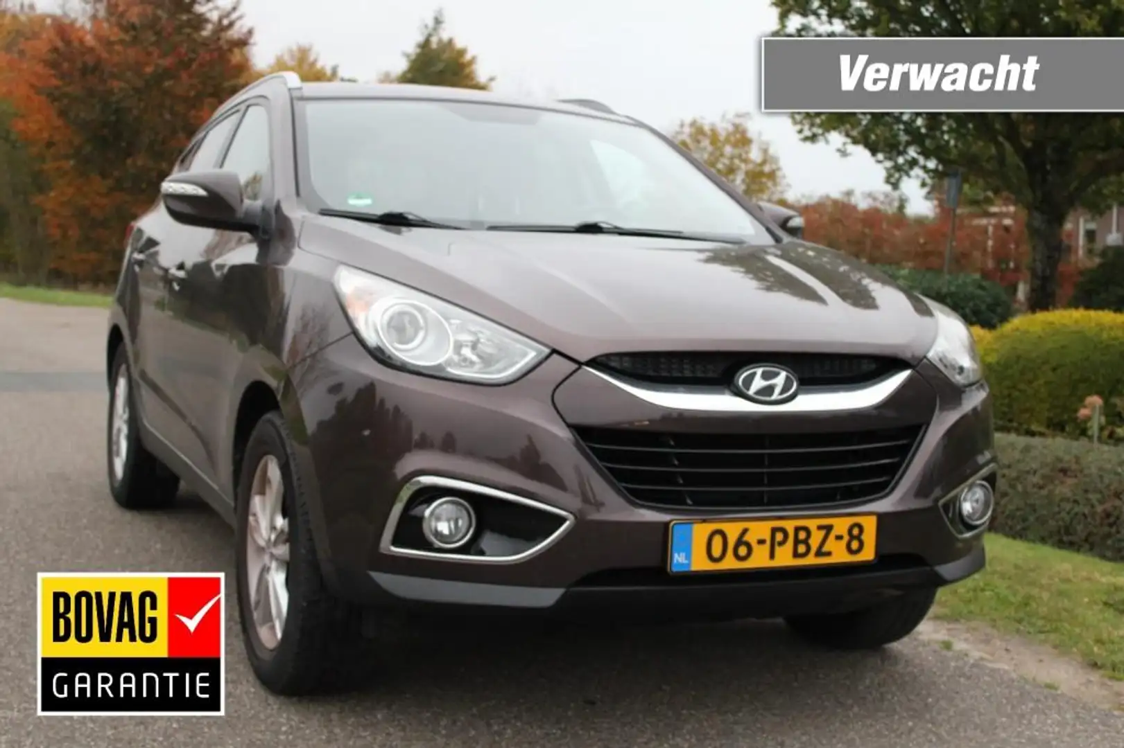 Hyundai iX35 2.0I 163pk Business Edition ECC/cruise/navi/camera Marrón - 1