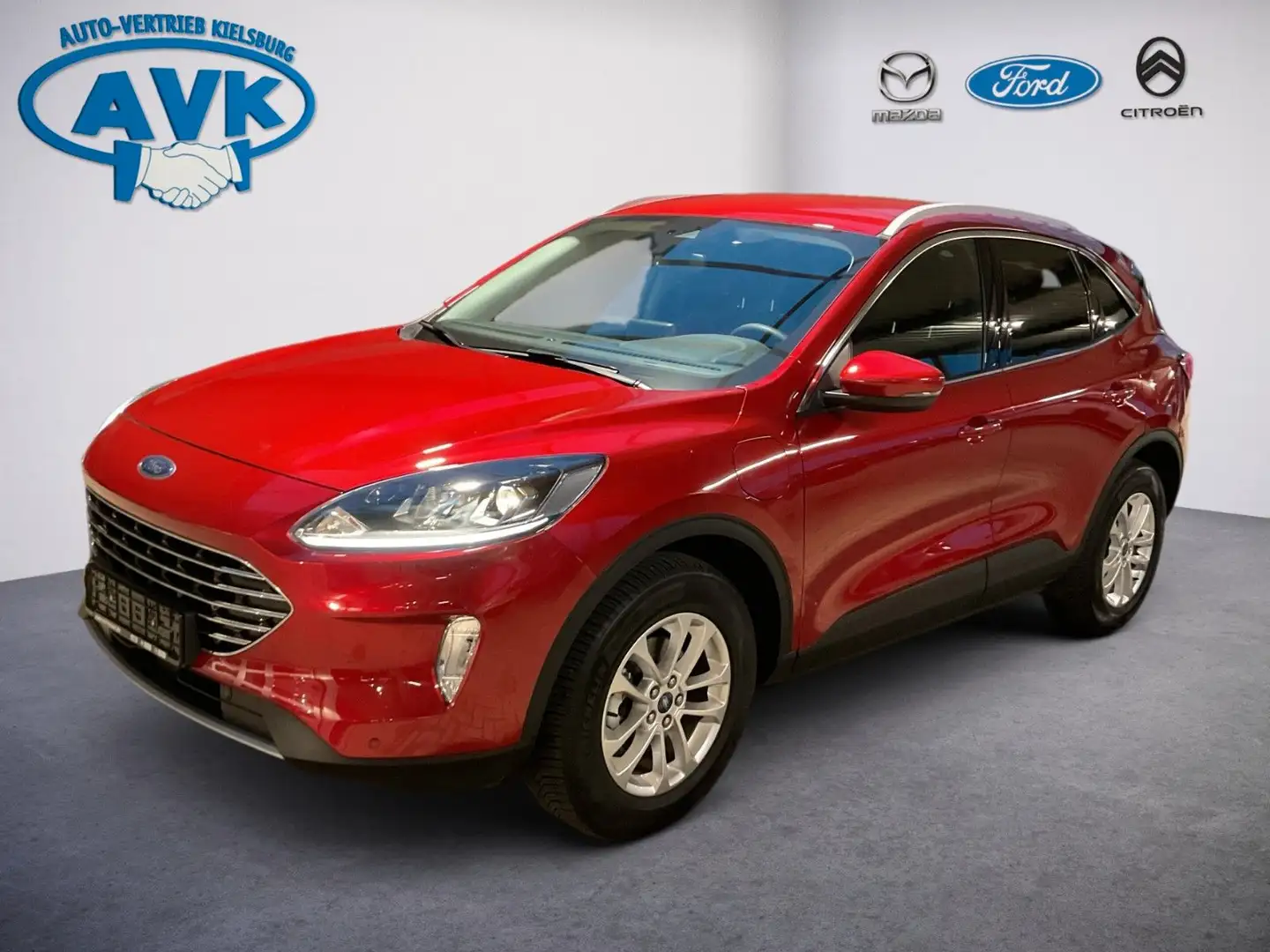 Ford Kuga Plug-In Hybrid Titanium Navi, Sitzhzng Rojo - 2