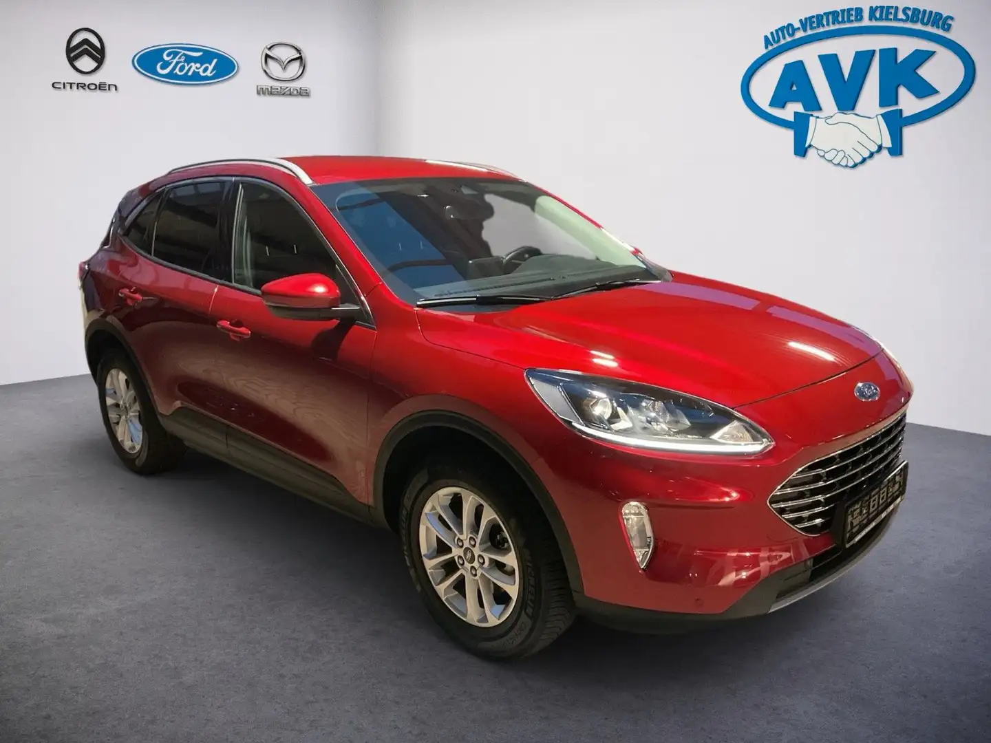 Ford Kuga Plug-In Hybrid Titanium Navi, Sitzhzng Rojo - 1