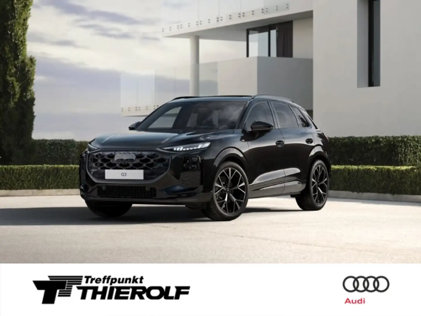 Audi Q3 SUV TFSI quattro 150 kW S line AHK PANO TECH+ Noir - 1